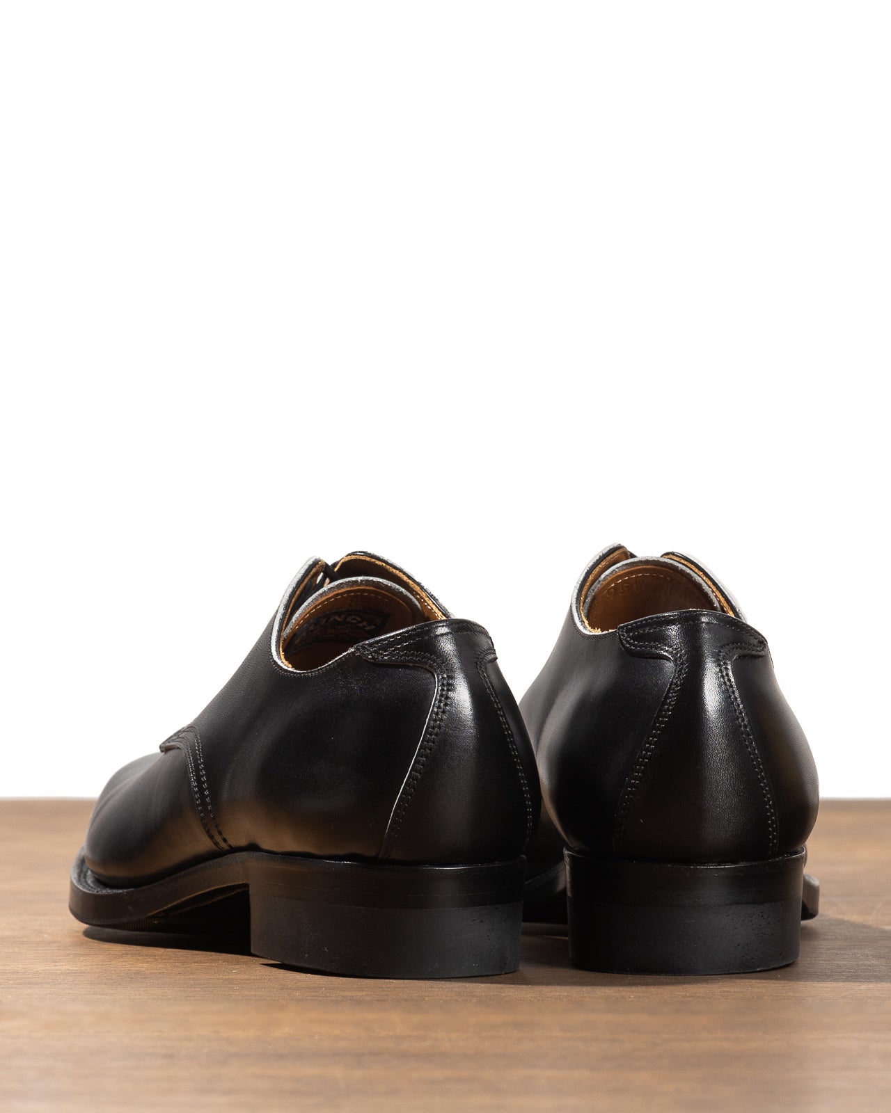 Clinch Boots Service Shoe - Black Calf - MIL-WIDE Last - Standard & Strange