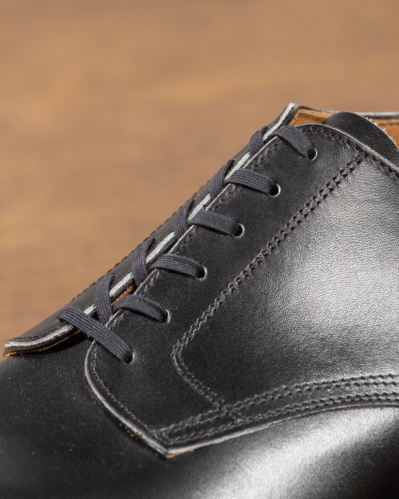 Clinch Boots Service Shoe - Black Calf - MIL Last - Standard & Strange