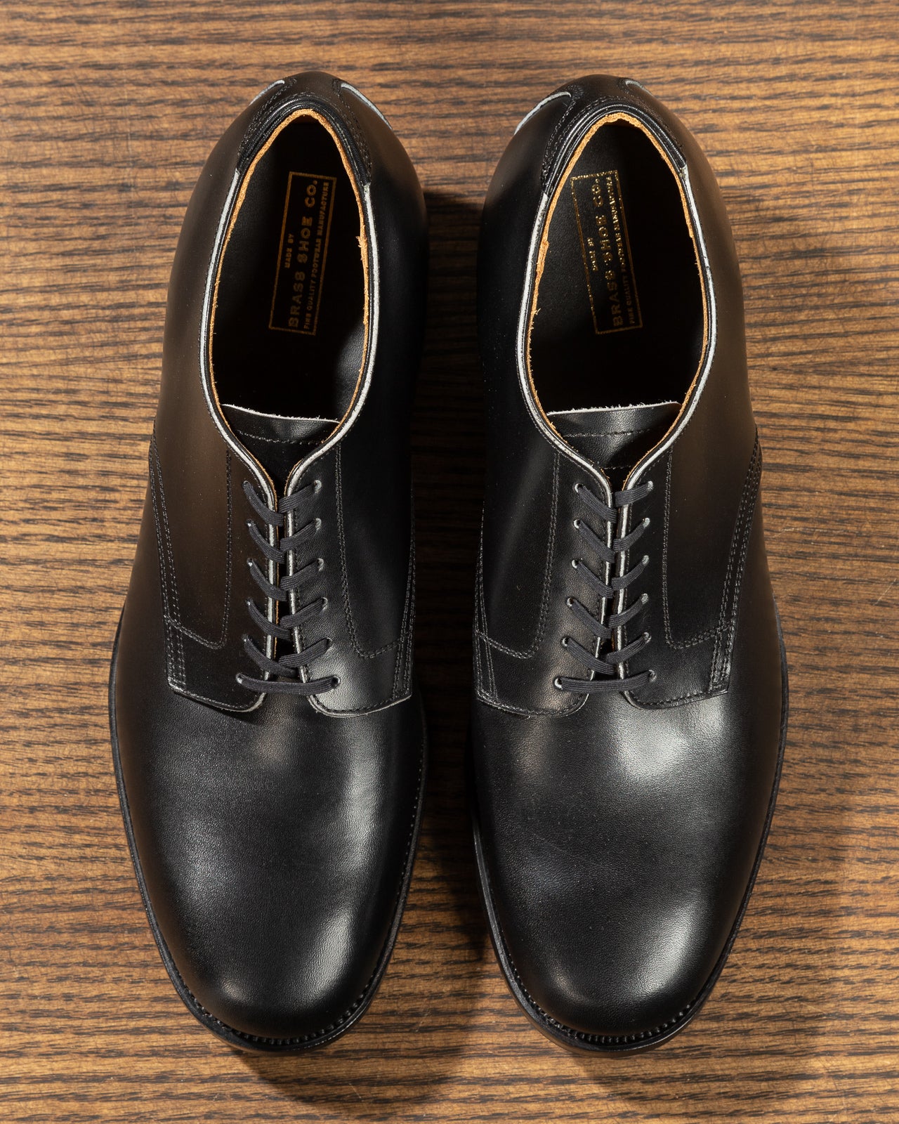 Clinch Boots Service Shoe - Black Calf - MIL Last - Standard & Strange