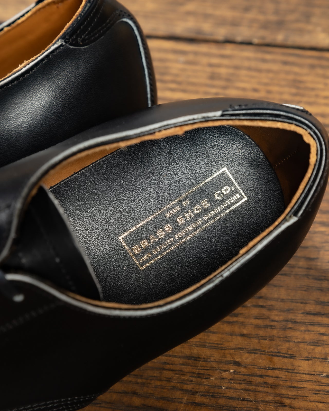 Clinch Boots Service Shoe - Black Calf - MIL Last - Standard & Strange