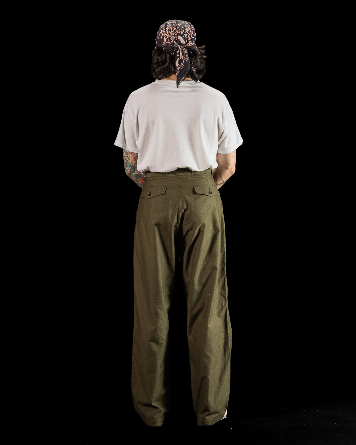 Clinch Boots BSC Uniform Light Moleskin French Work Pants - Green - Standard & Strange