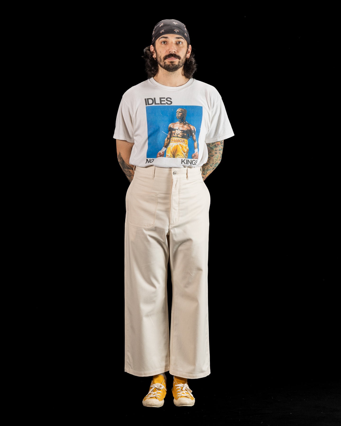 Clinch Boots BSC Uniform Split Jumpsuit Pants - Off White - Standard & Strange