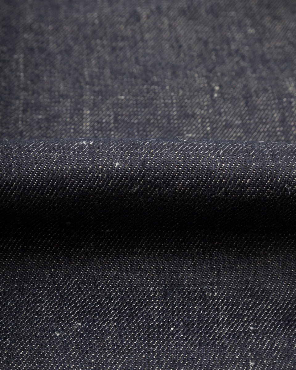 De Bonne Facture Balloon Trousers - Indigo Blue Linen Denim - Standard & Strange