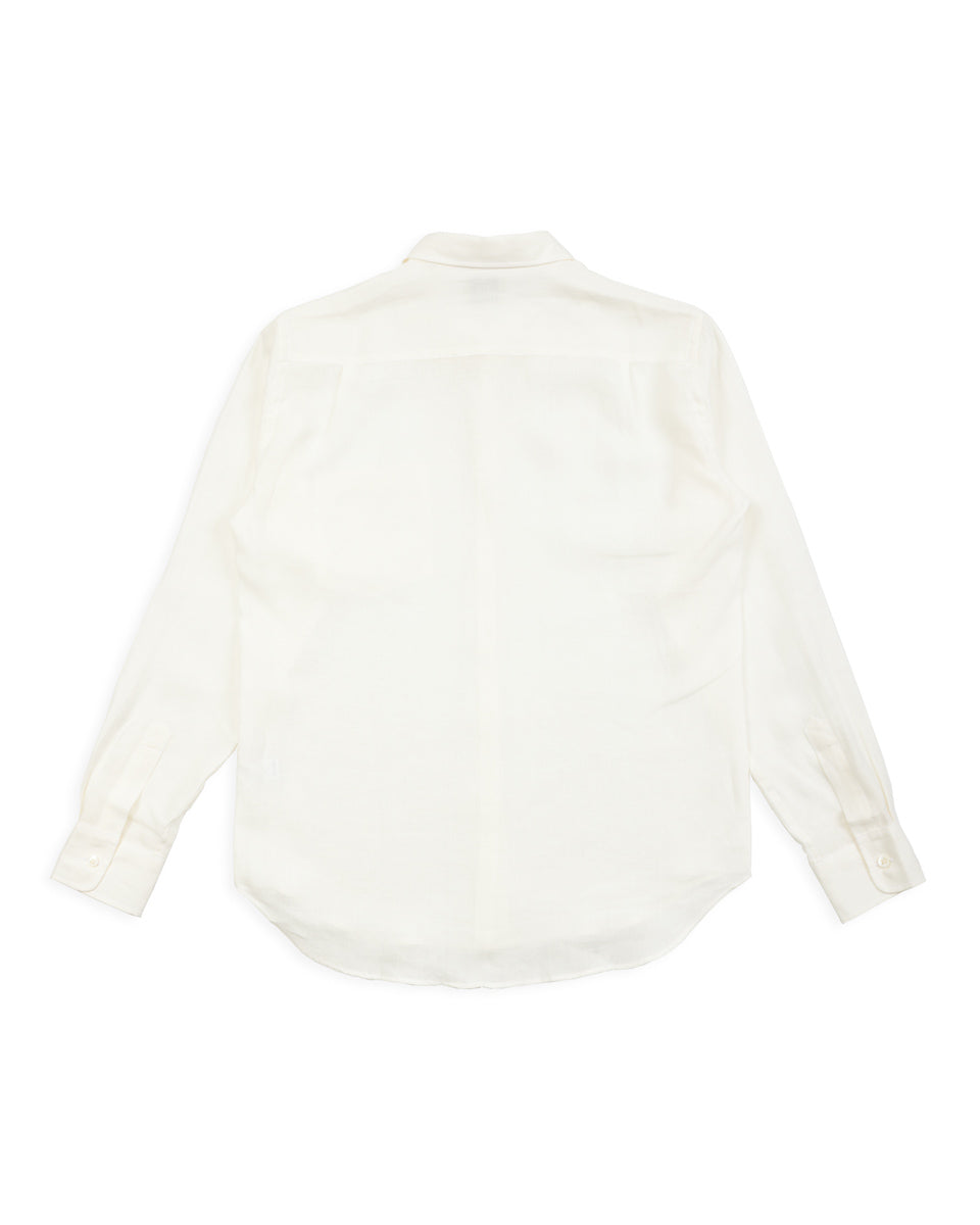 De Bonne Facture Essential Shirt - Off White Belgian Light Linen - Standard & Strange