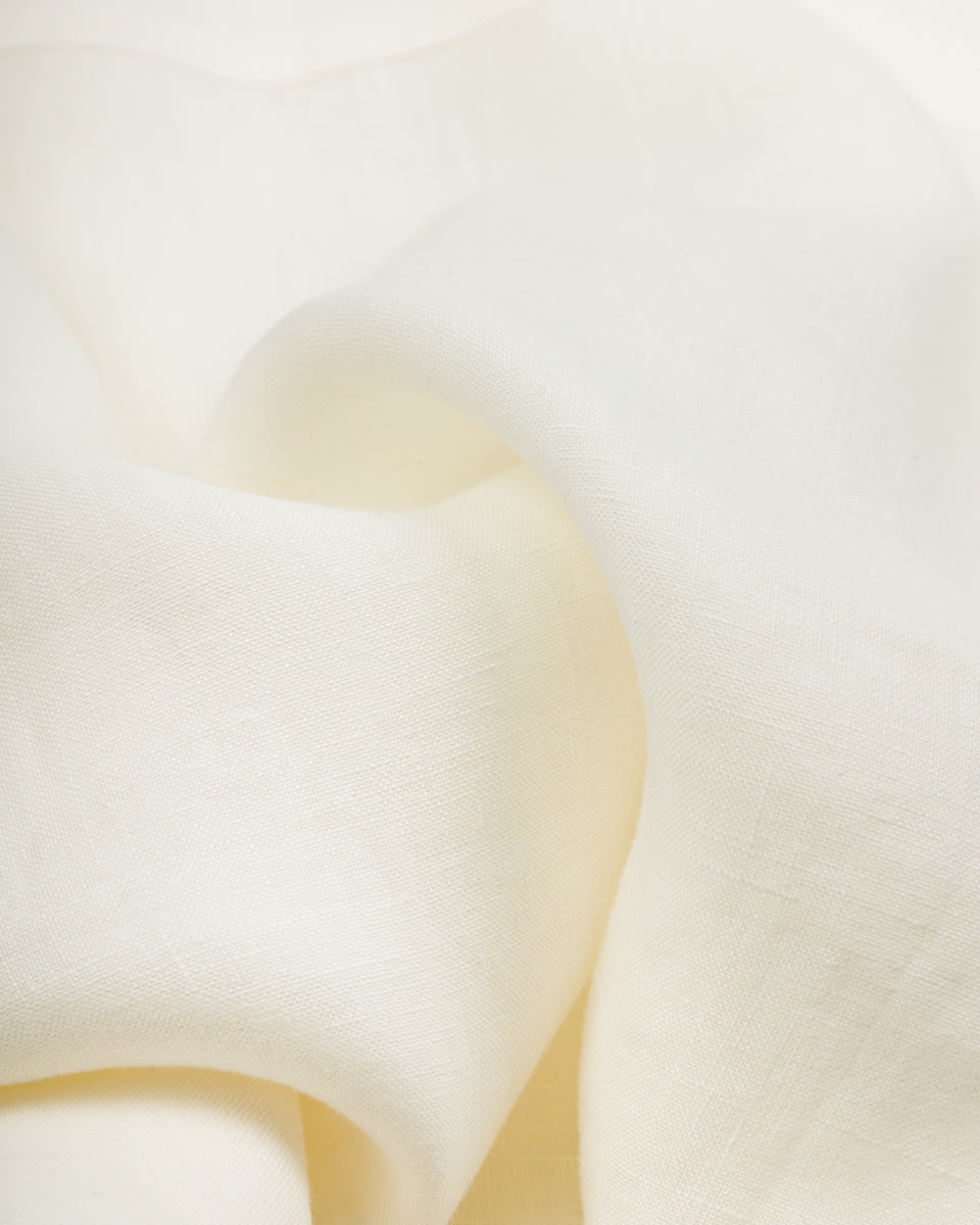 De Bonne Facture Essential Shirt - Off White Belgian Light Linen - Standard & Strange