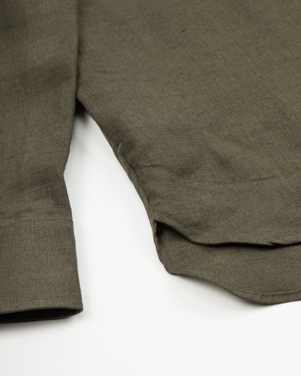 De Bonne Facture Two Pocket Overshirt - Arabica Belgian Linen - Standard & Strange