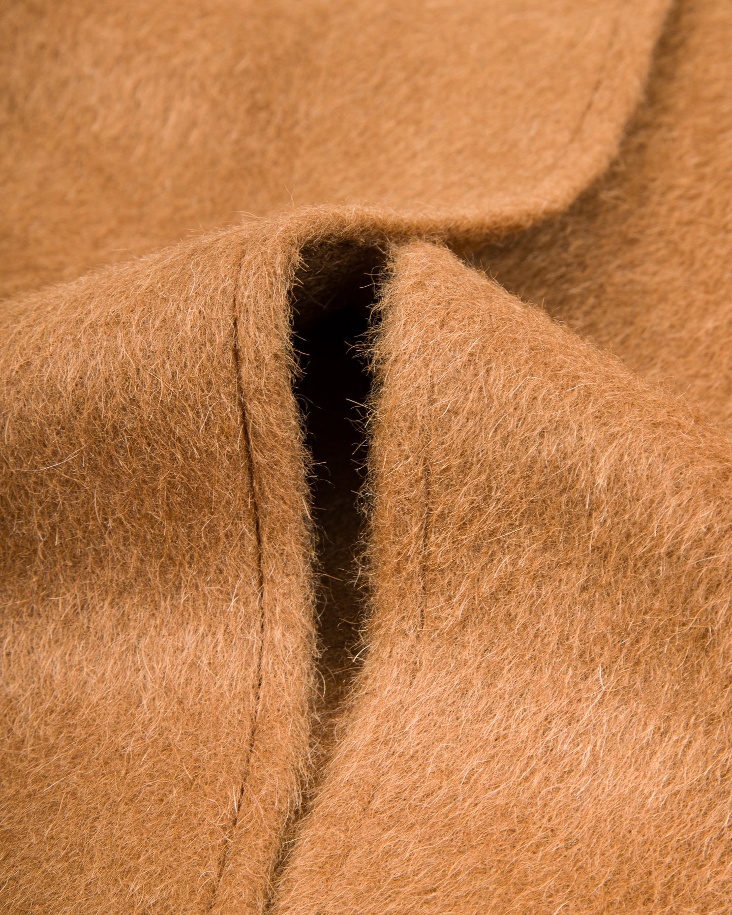 De Bonne Facture Grandad Coat - Pecan Alpaca - Standard & Strange