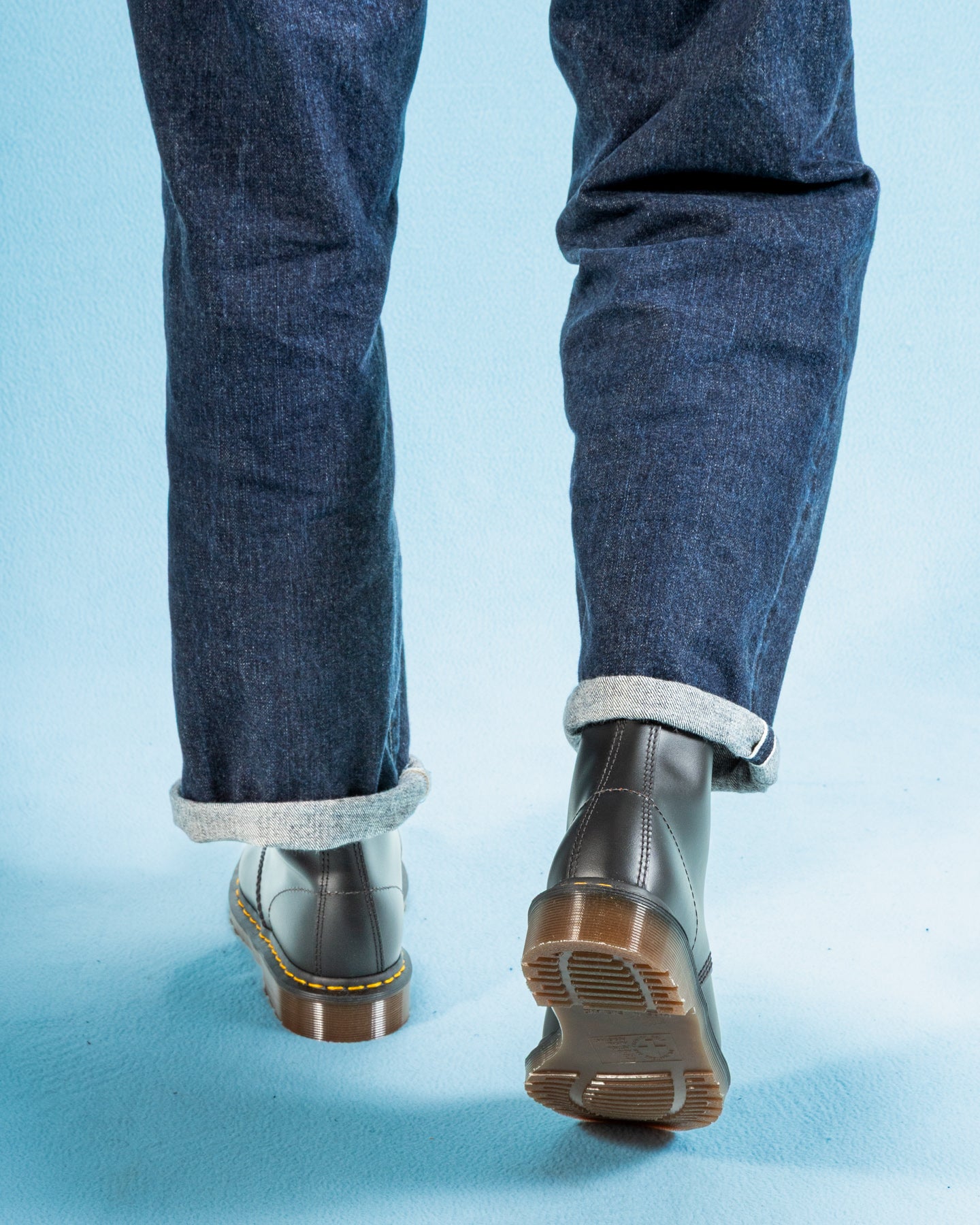 Dr. Martens 1460 Vintage Made in England Lace Up Boots - Black Quilon - Standard & Strange