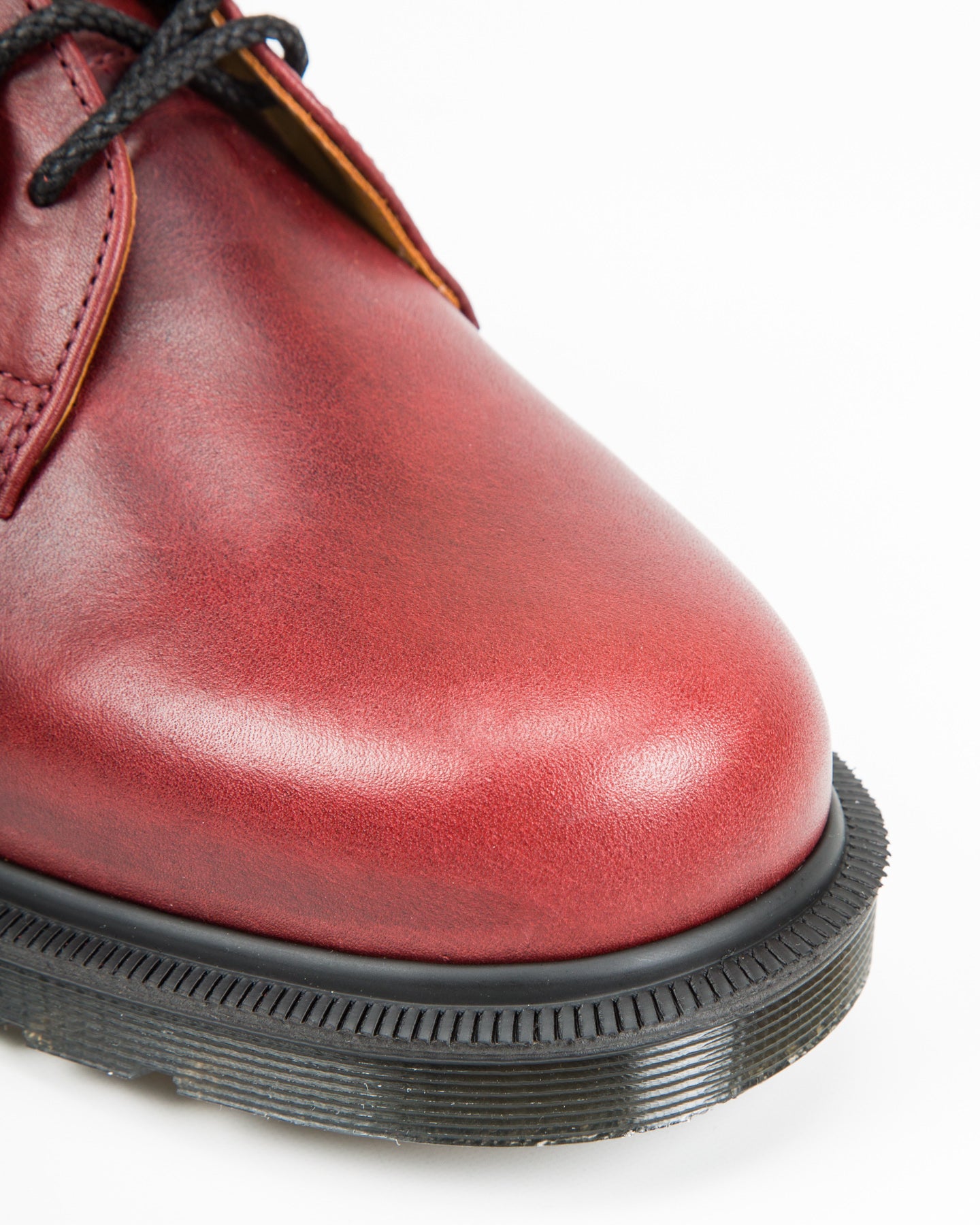 Dr. Martens 1461 Made in England 3-Eye Shoes - Burgundy Classic Calf - Standard & Strange