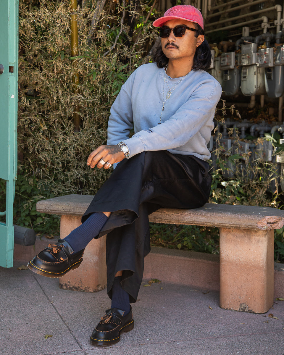 Dr. Martens Adrian Tassel Loafer - Black Quilon - Standard & Strange