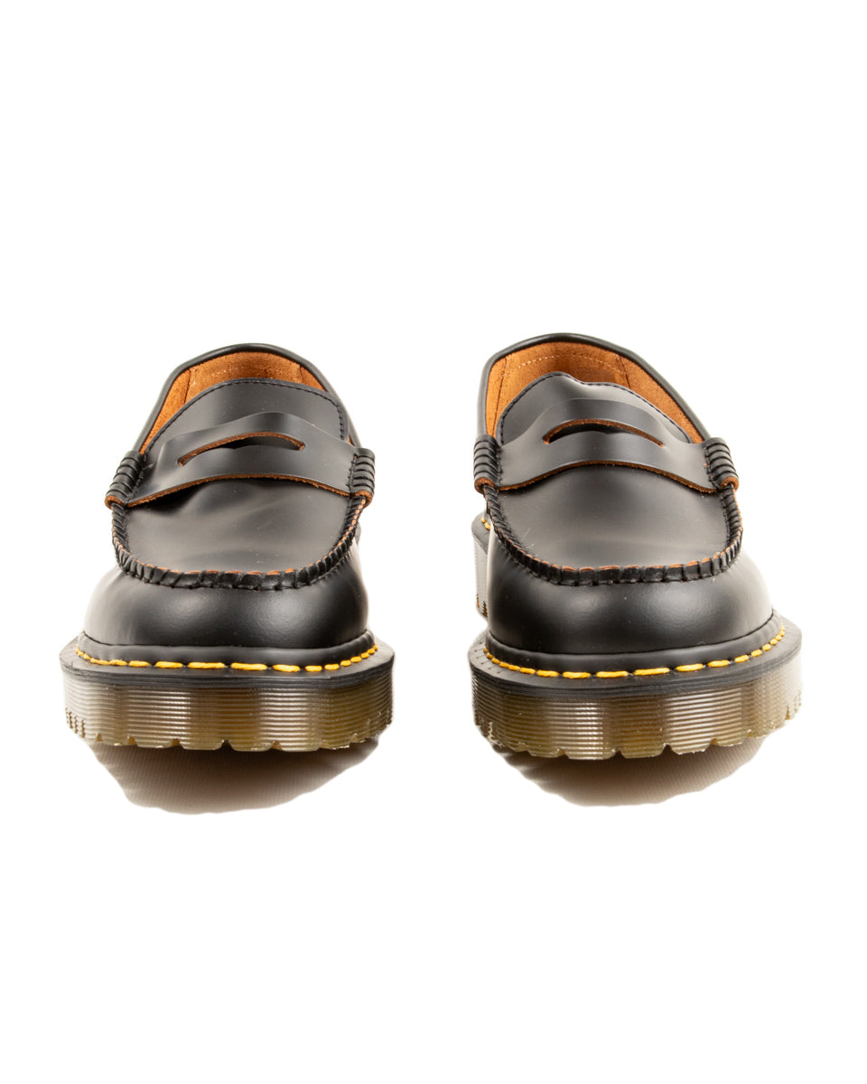 Dr. Martens Penton Bex Made in England Loafers - Black Quilon - Standard & Strange