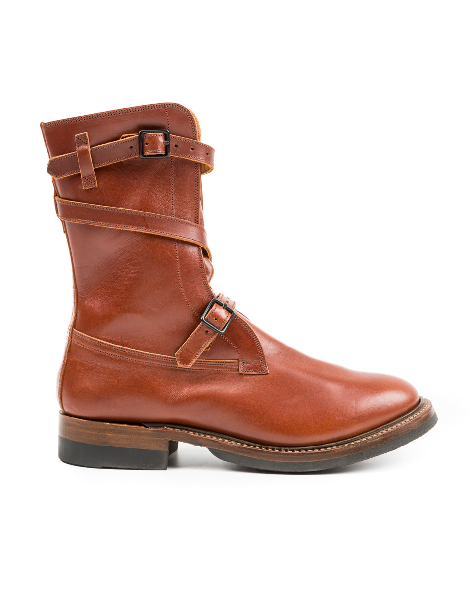 Eastman Leather Clothing Tanker Boots - Russet Brown Horsehide - Standard & Strange
