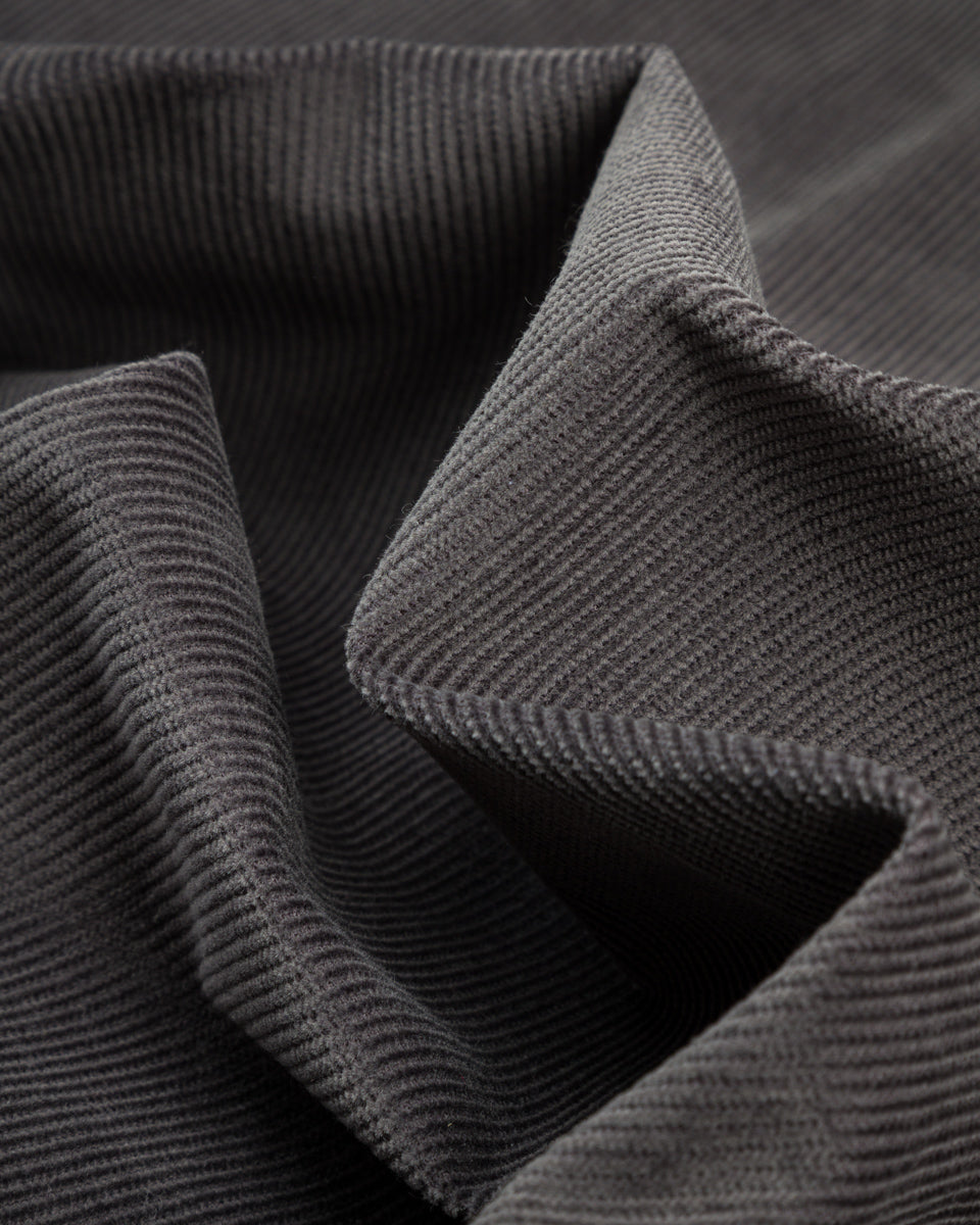 Indigofera Ryman Shirt - Steel Grey Corduroy - Standard & Strange