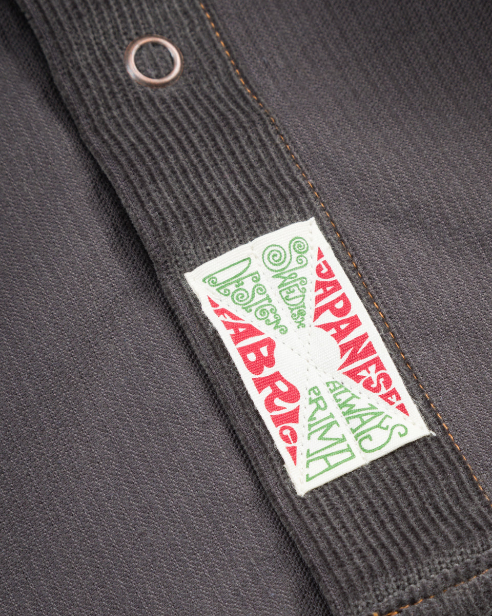 Indigofera Ryman Shirt - Steel Grey Corduroy - Standard & Strange