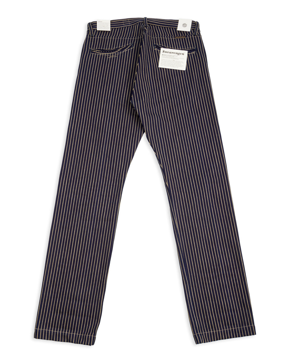 Indigofera Swearengen Pant - Single Stripe Indigo - Standard & Strange