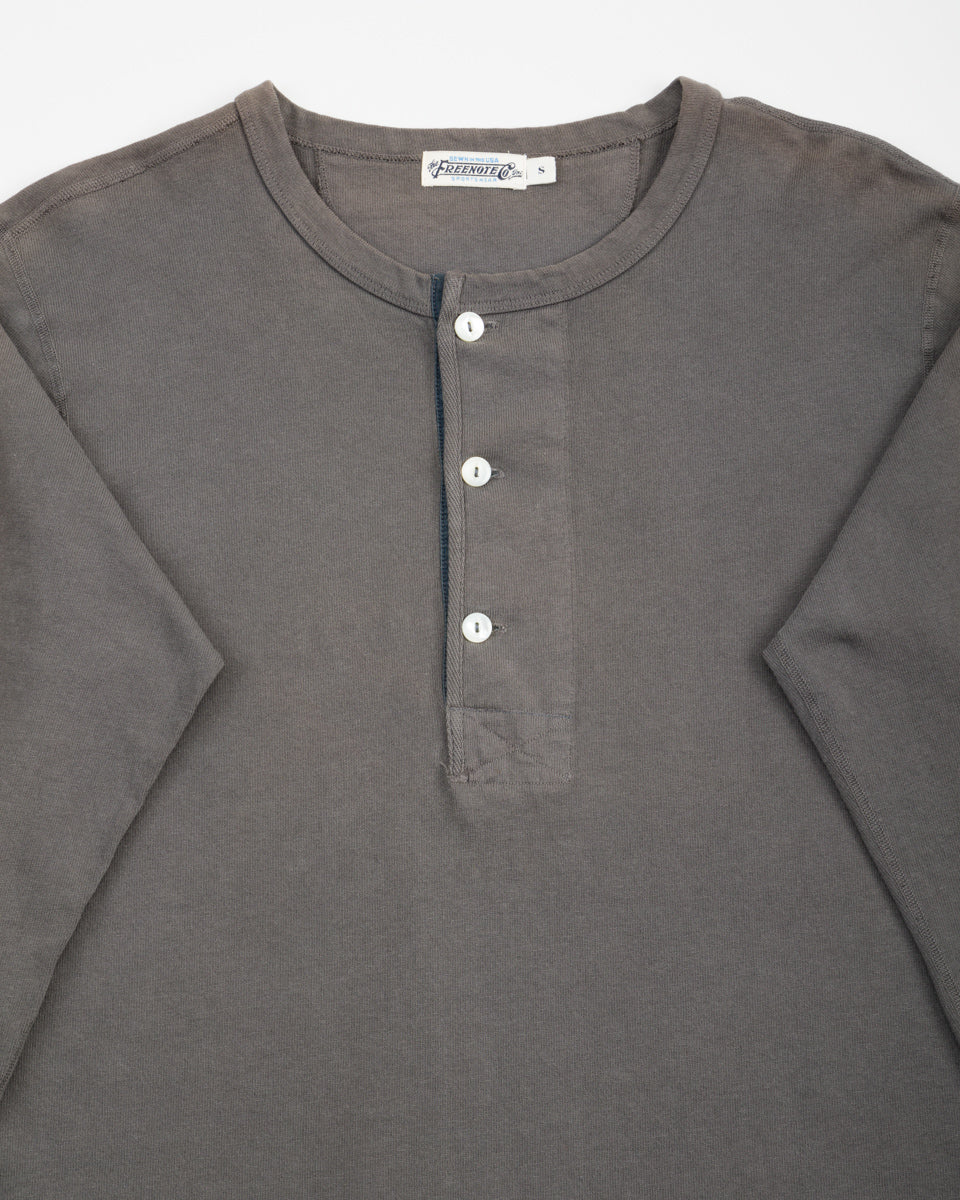 Freenote 13oz Henley L/S - Midnight - Standard & Strange