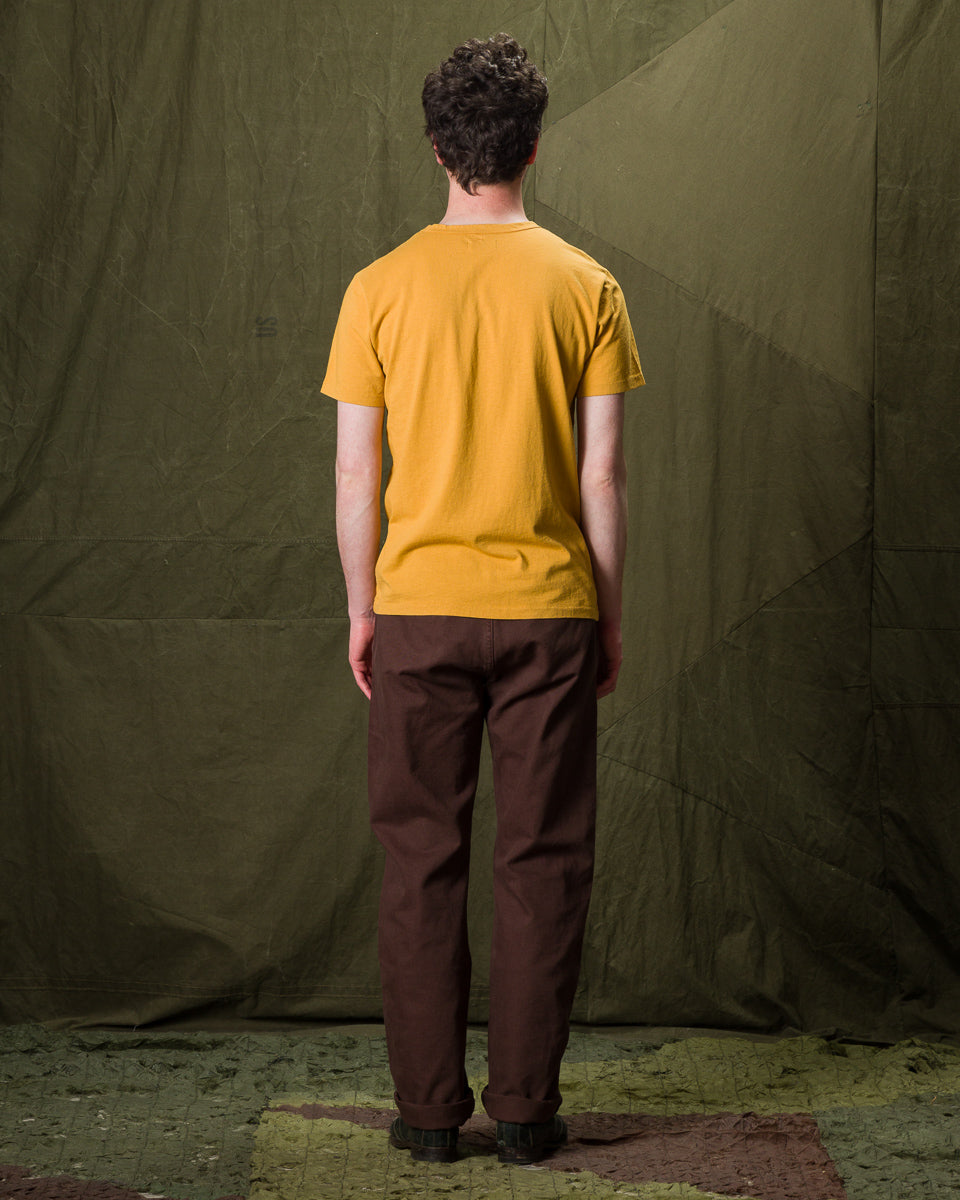 Freenote 9oz Pocket Tee - Mustard - Standard & Strange