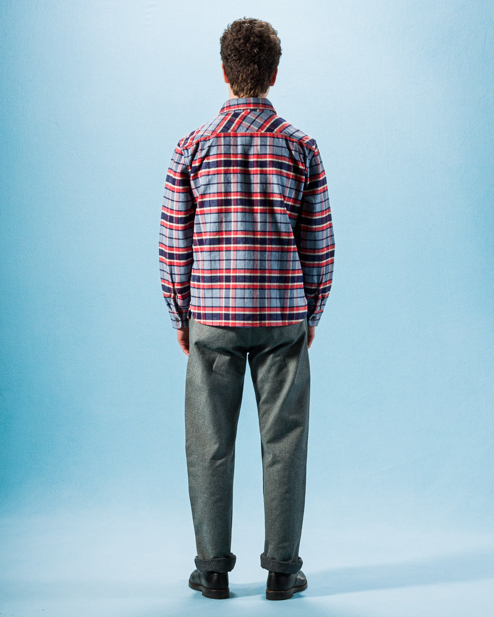 Freenote Benson Shirt - Castle Blue - Standard & Strange