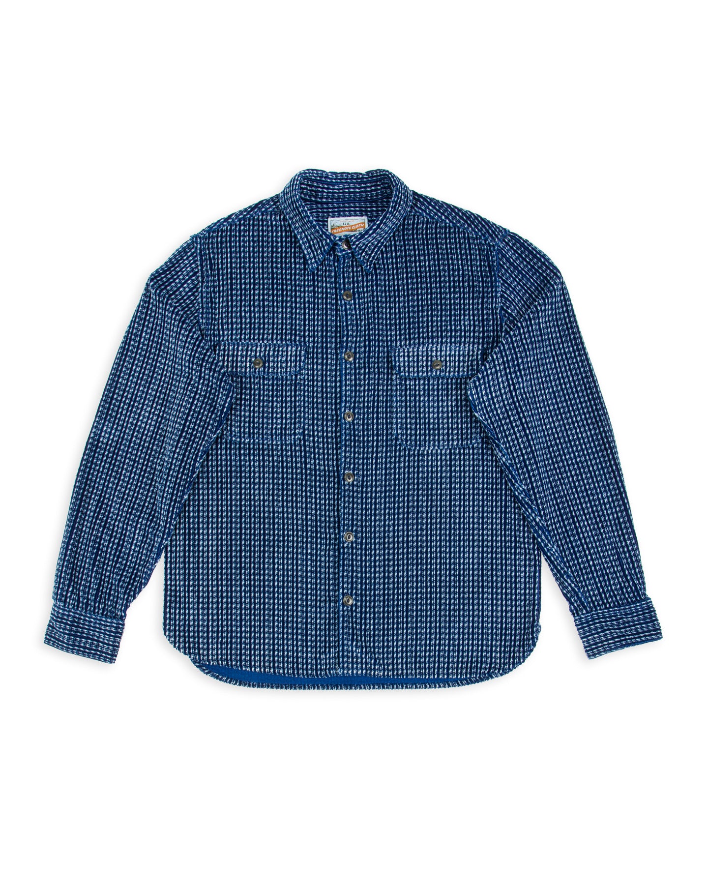 Freenote Benson Shirt - Indigo Corduroy - Standard & Strange