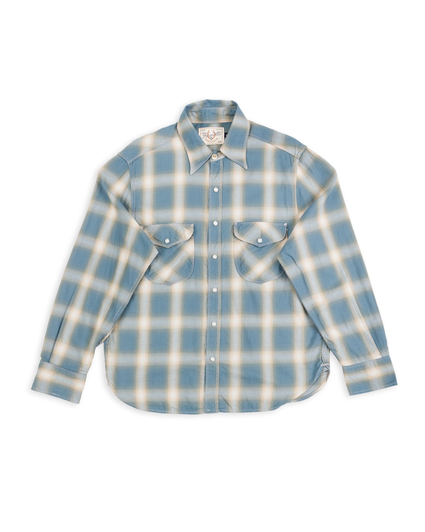 Bodie Shirt - Clear Blue Plaid