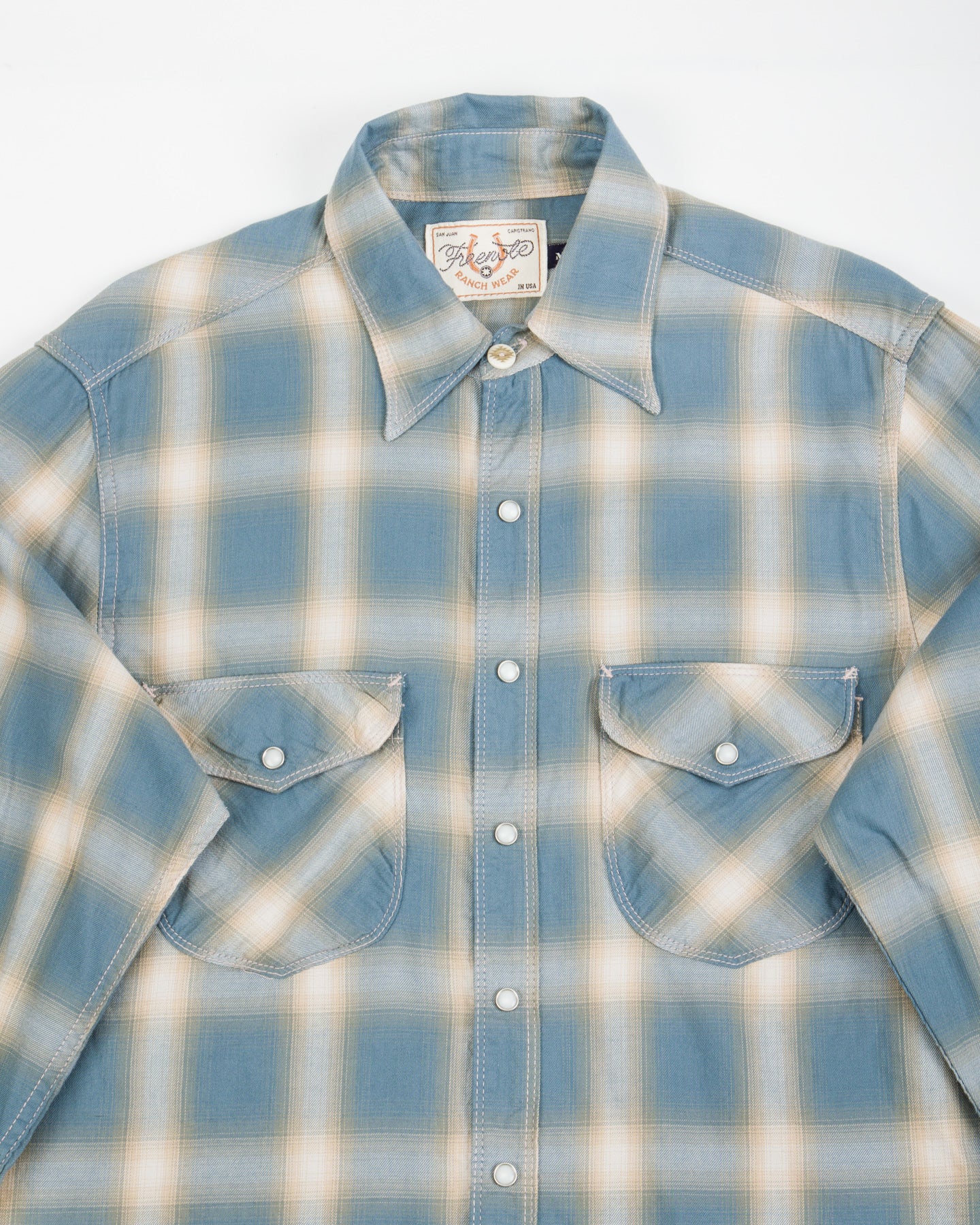 Bodie Shirt - Clear Blue Plaid