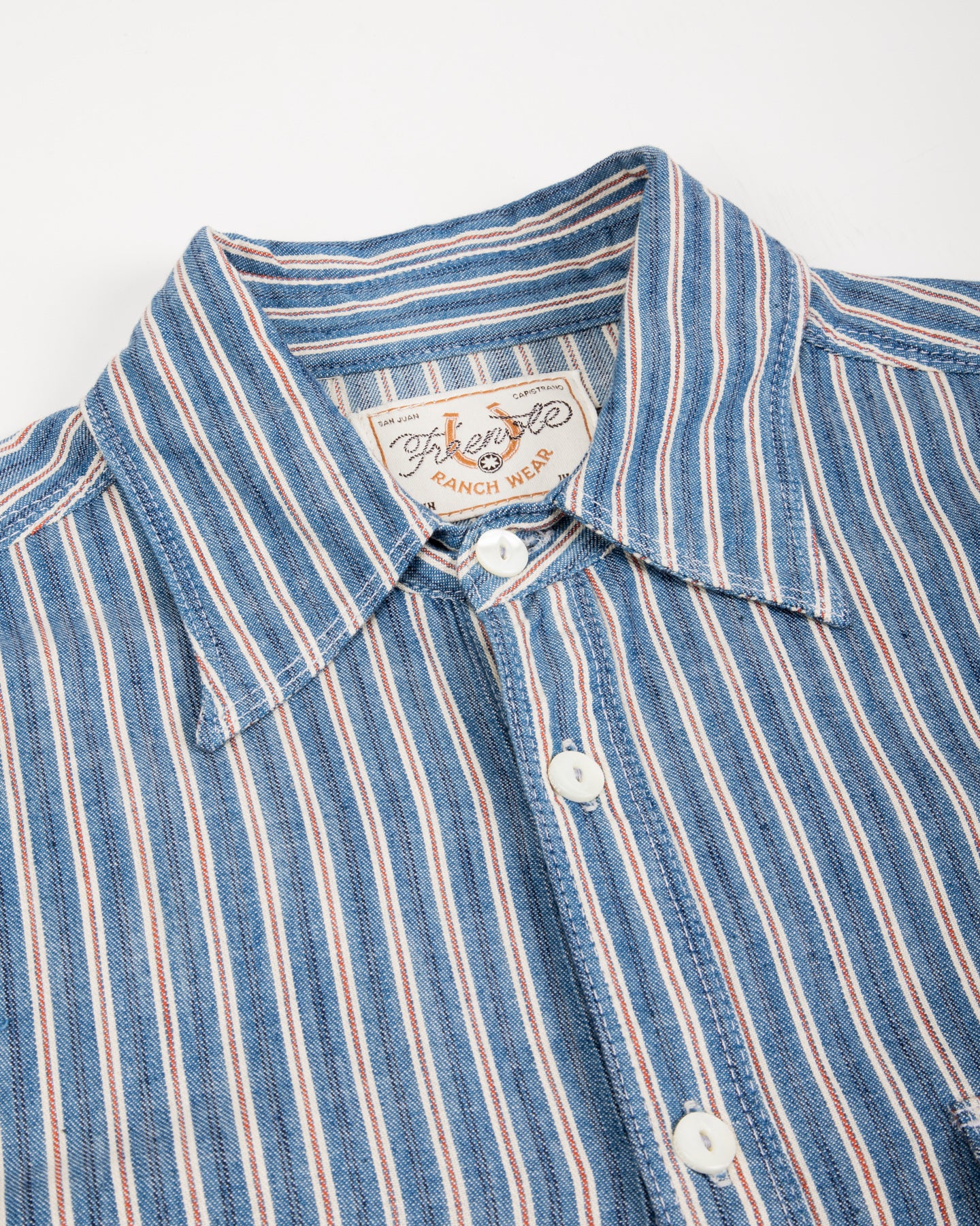 Freenote Bodie Shirt - Selvedge Stripe - Standard & Strange