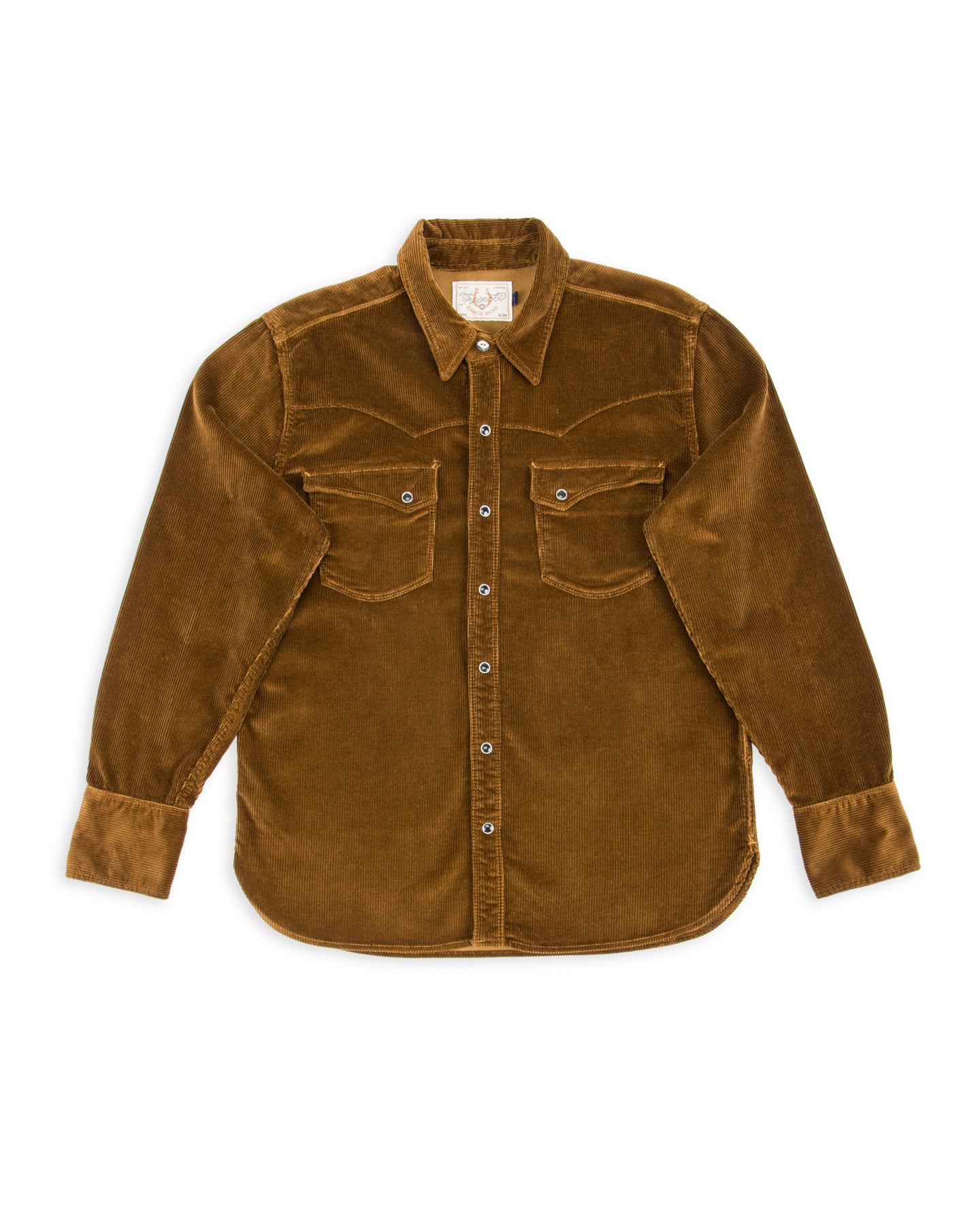 Freenote Calico Western Shirt - Gold Corduroy - Standard & Strange