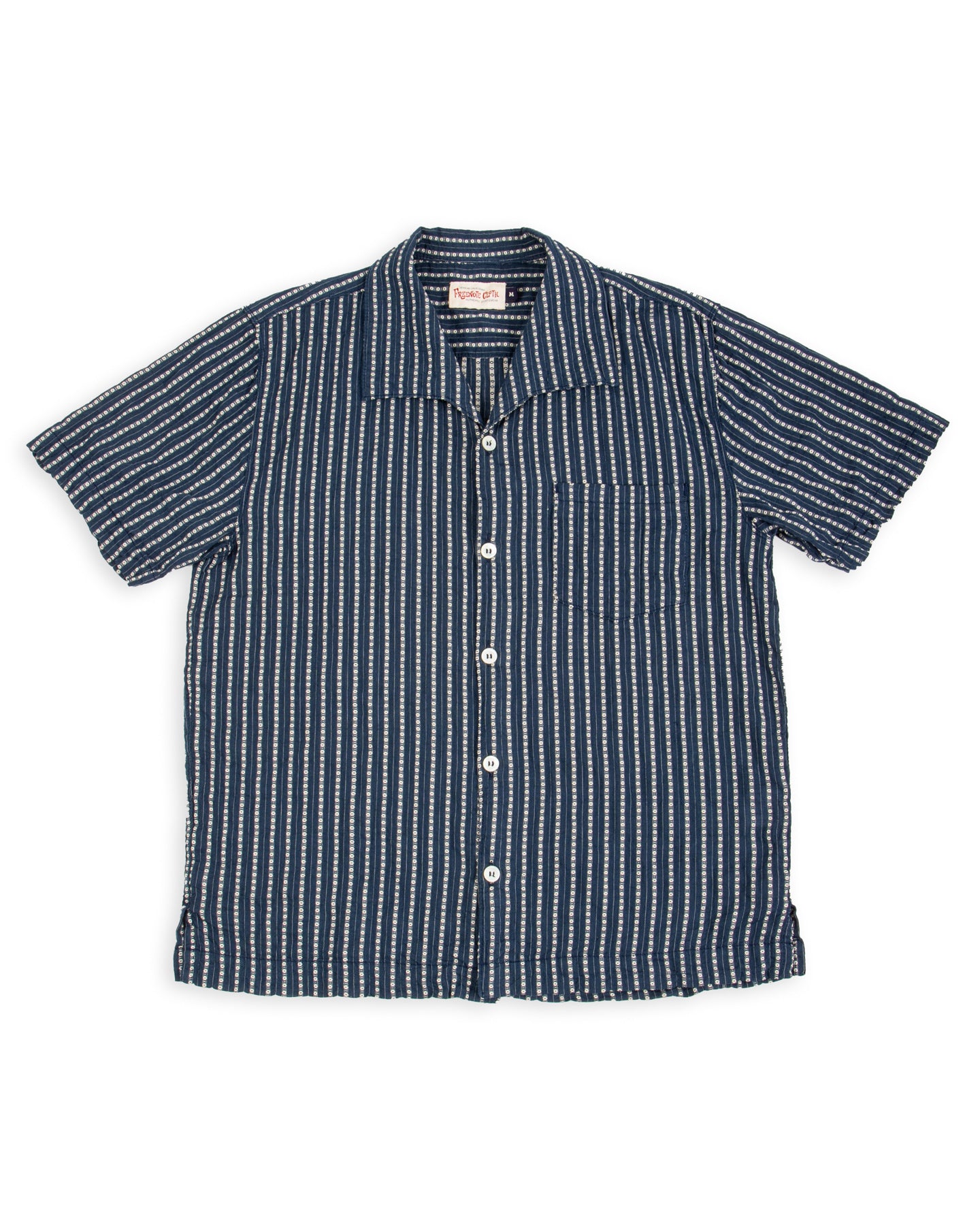 Cayucos S/S Shirt - Jacquard Navy – Standard & Strange