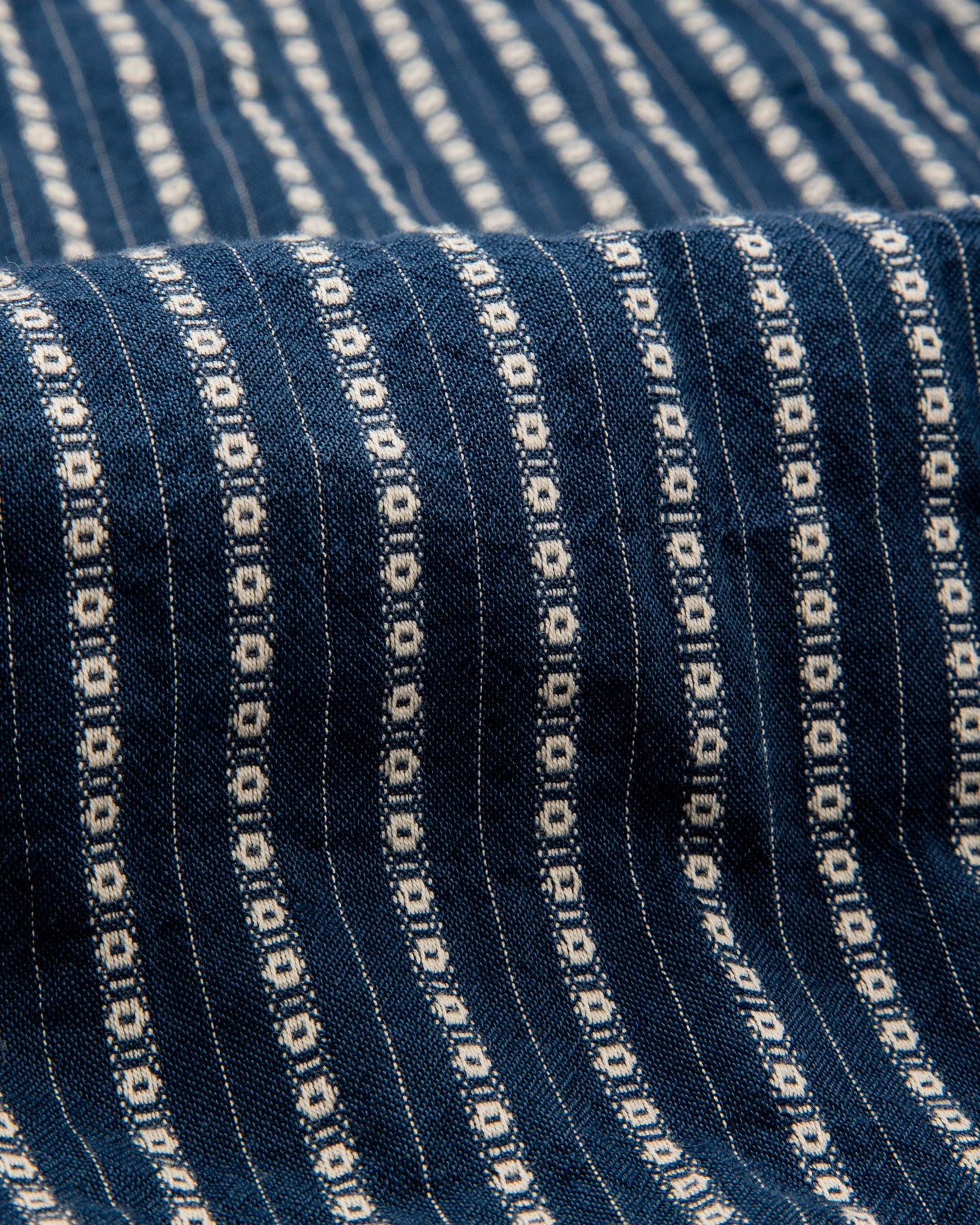 Freenote Cayucos S/S Shirt - Jacquard Navy - Standard & Strange
