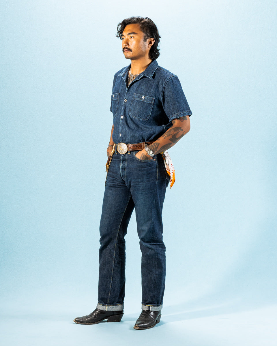 Freenote Dayton Shirt - Indigo - Standard & Strange