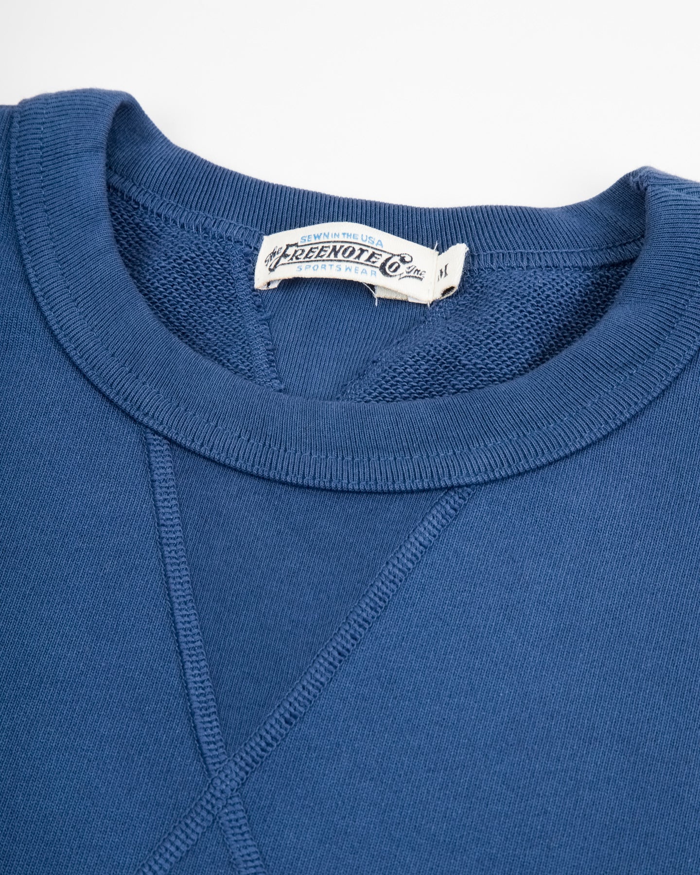 Freenote Deck Sweatshirt - Faded Blue - Standard & Strange
