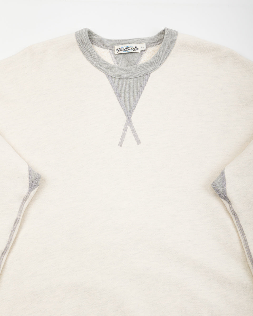 Freenote Deck Sweatshirt - Natural Combo - Standard & Strange
