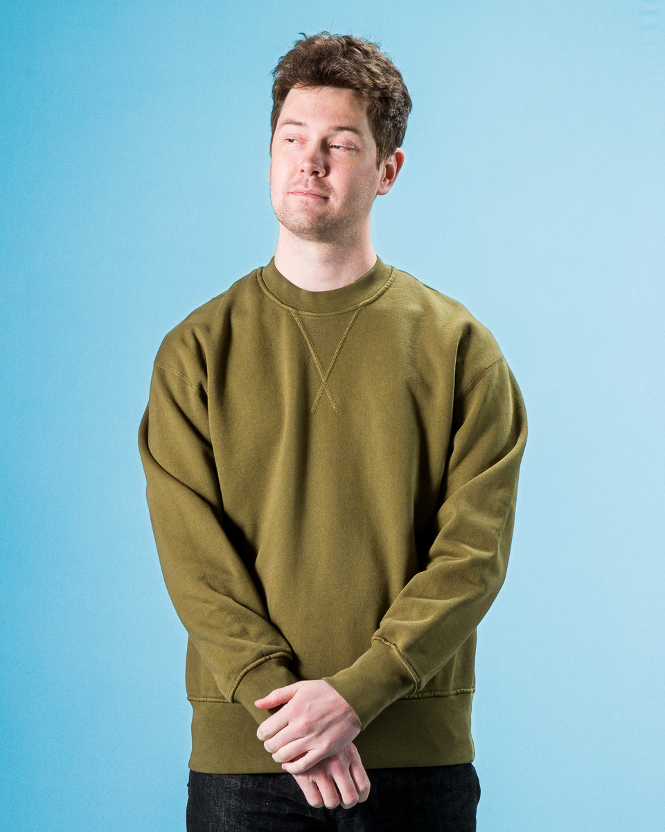 Freenote Deck Sweatshirt - Olive - Standard & Strange