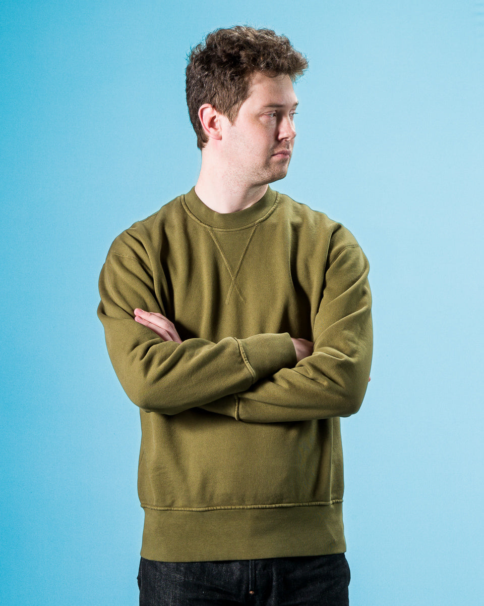 Freenote Deck Sweatshirt - Olive - Standard & Strange