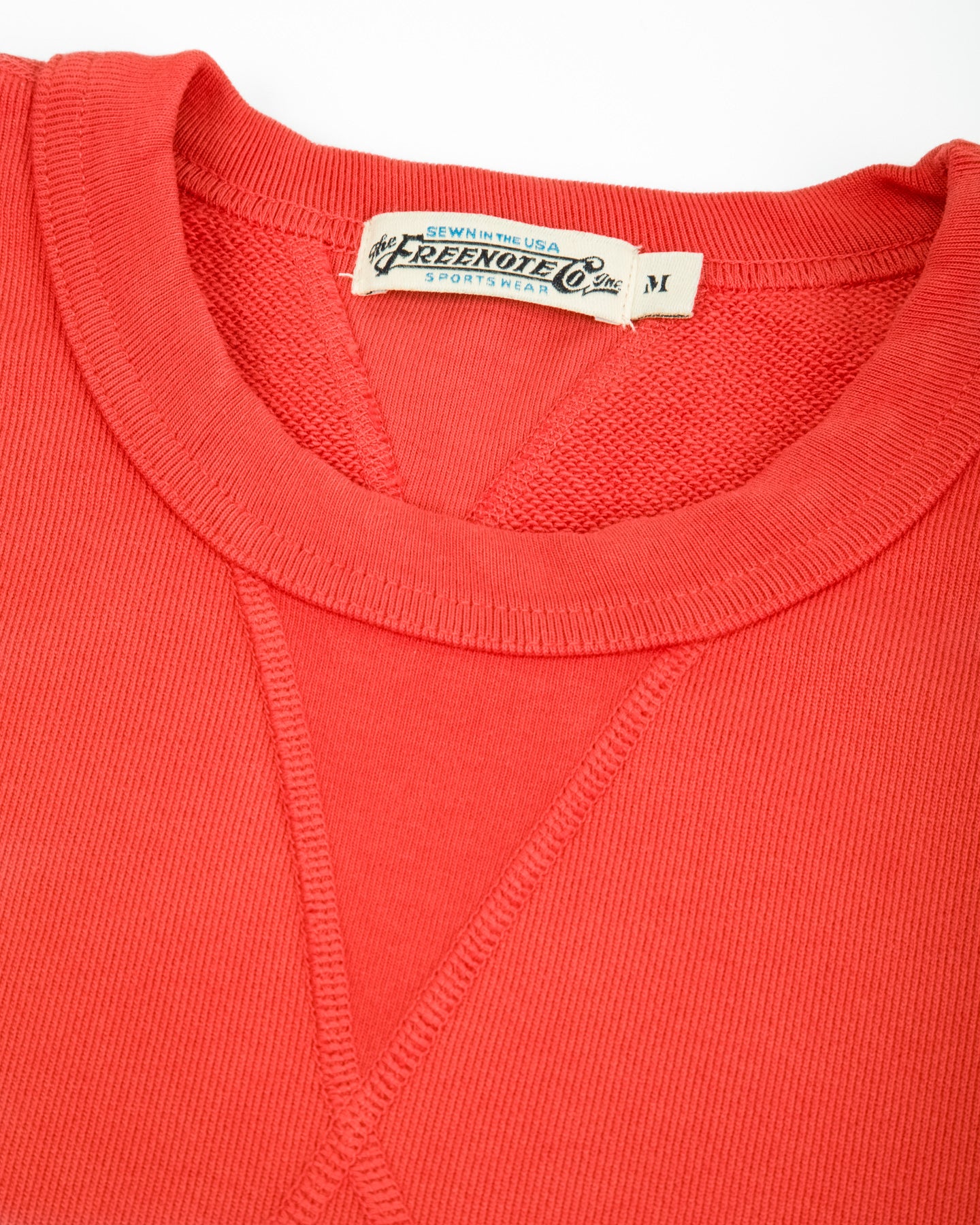 Freenote Deck Sweatshirt - Vintage Red - Standard & Strange