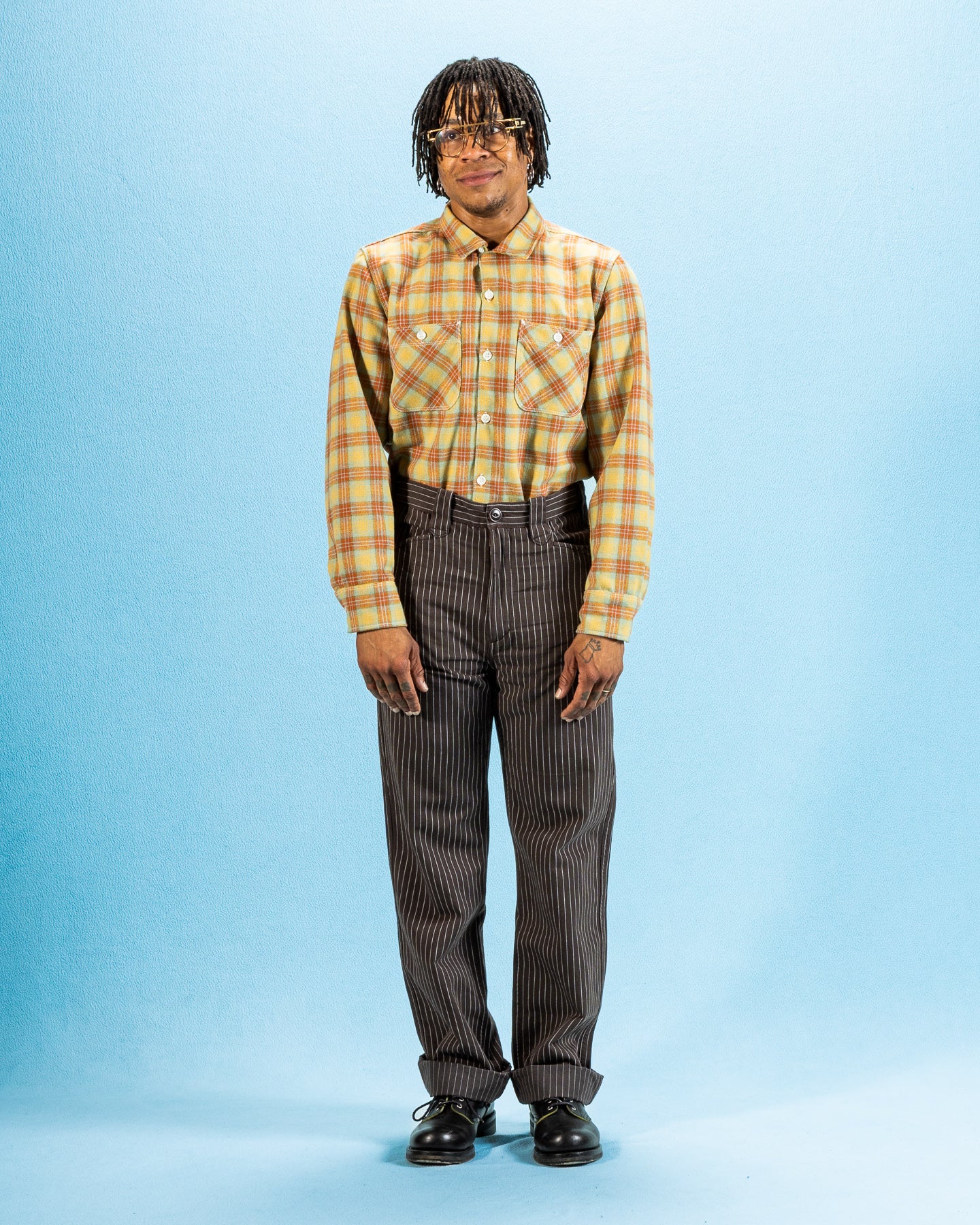 Freenote Duster Pant - Brown Stripe - Standard & Strange