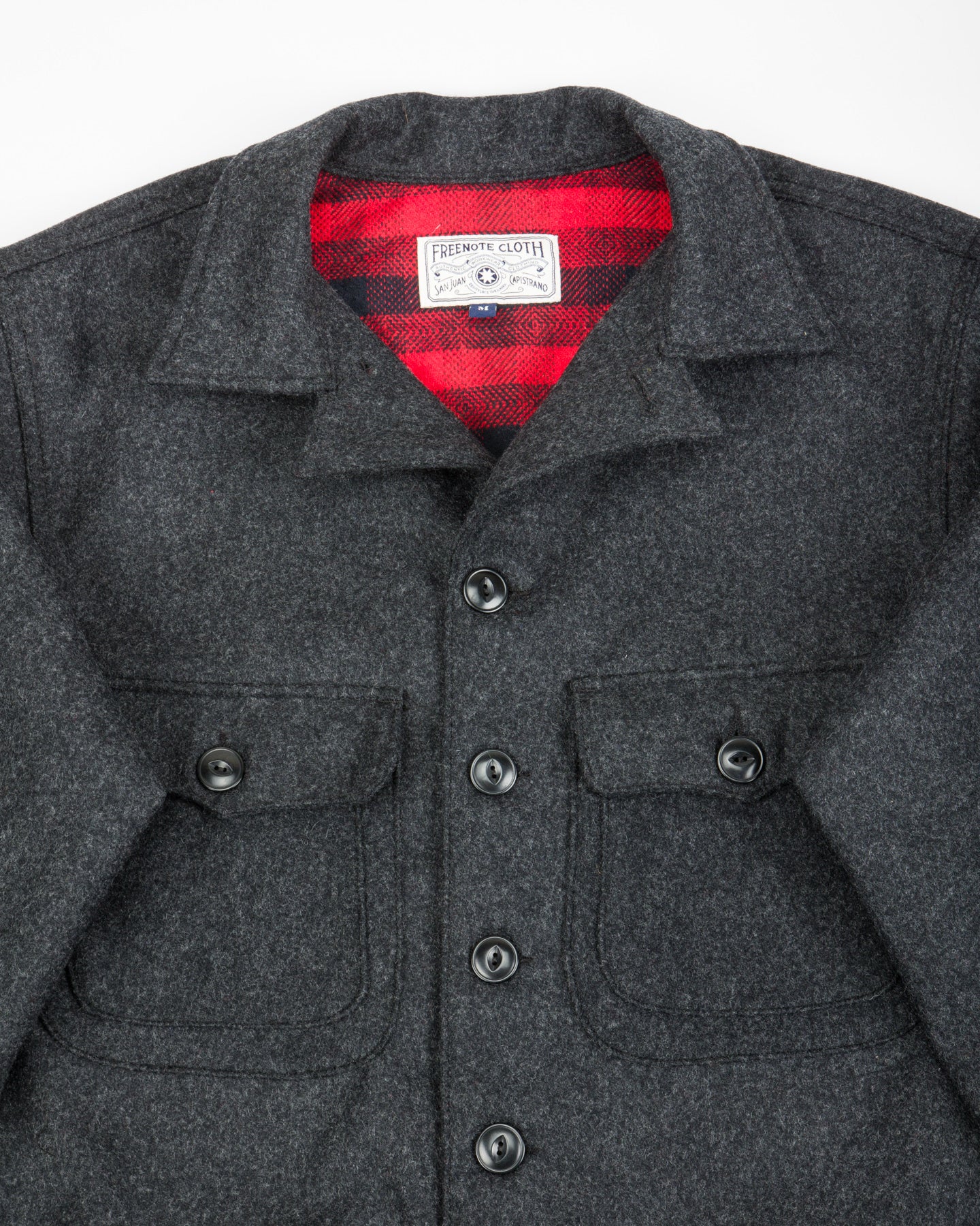 Freenote Grafton Jacket - Black Wool - Standard & Strange