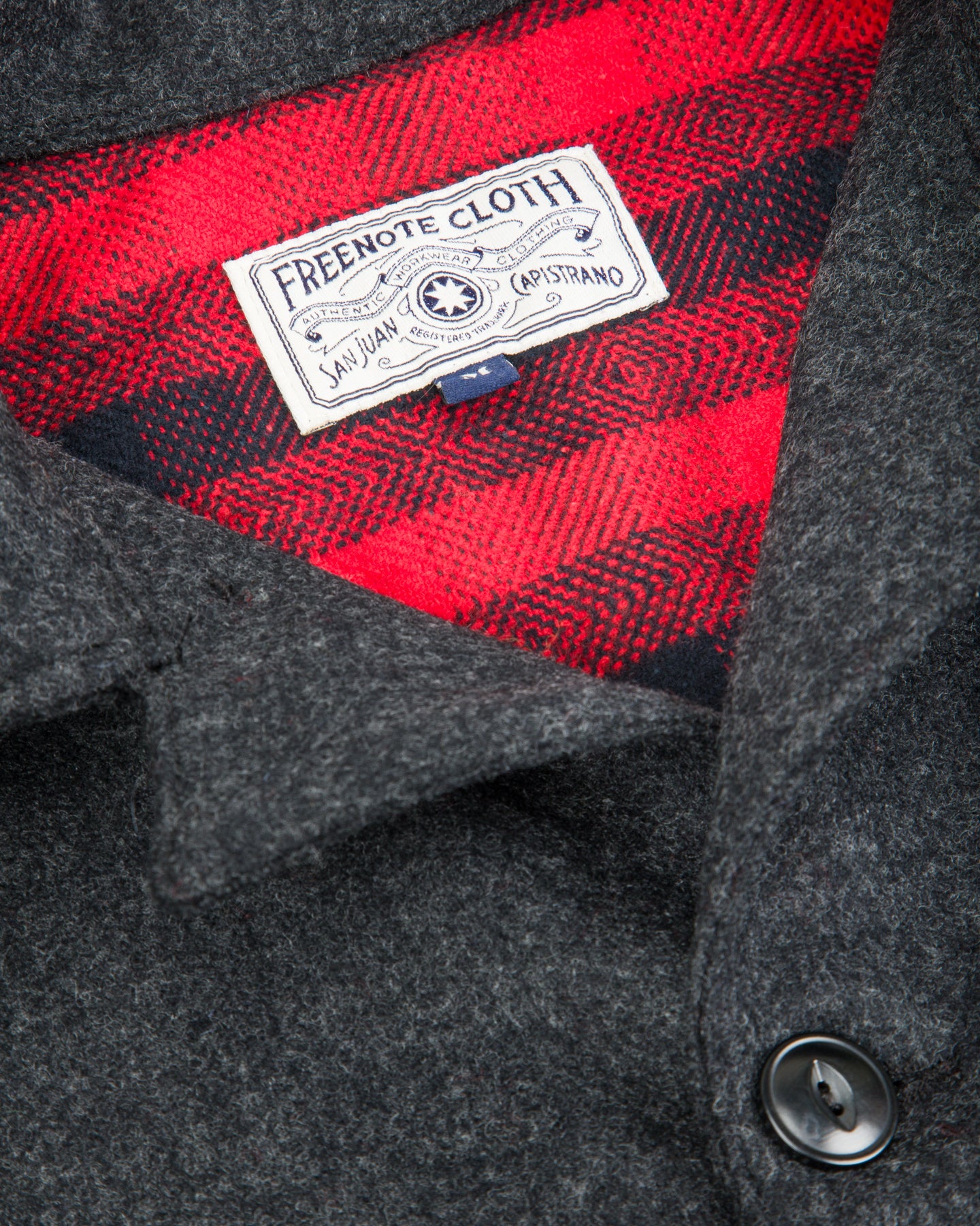 Freenote Grafton Jacket - Black Wool - Standard & Strange