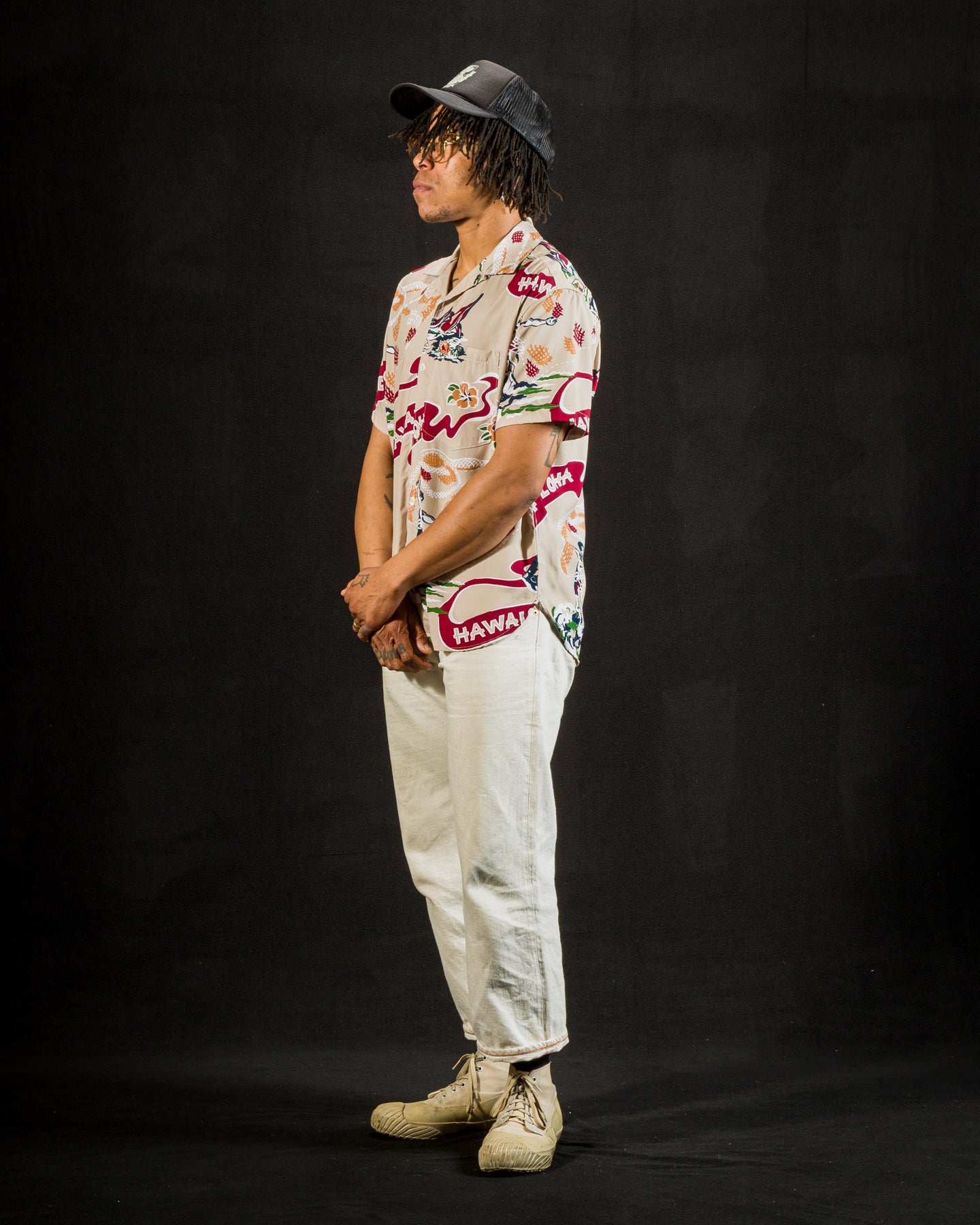 Hawaiian Shirt - Sand Aloha