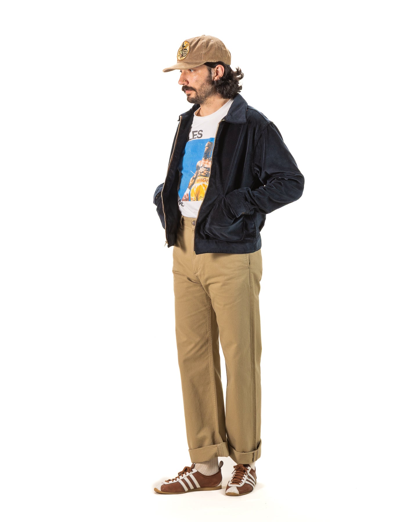 Meeks Jacket - Navy Corduroy