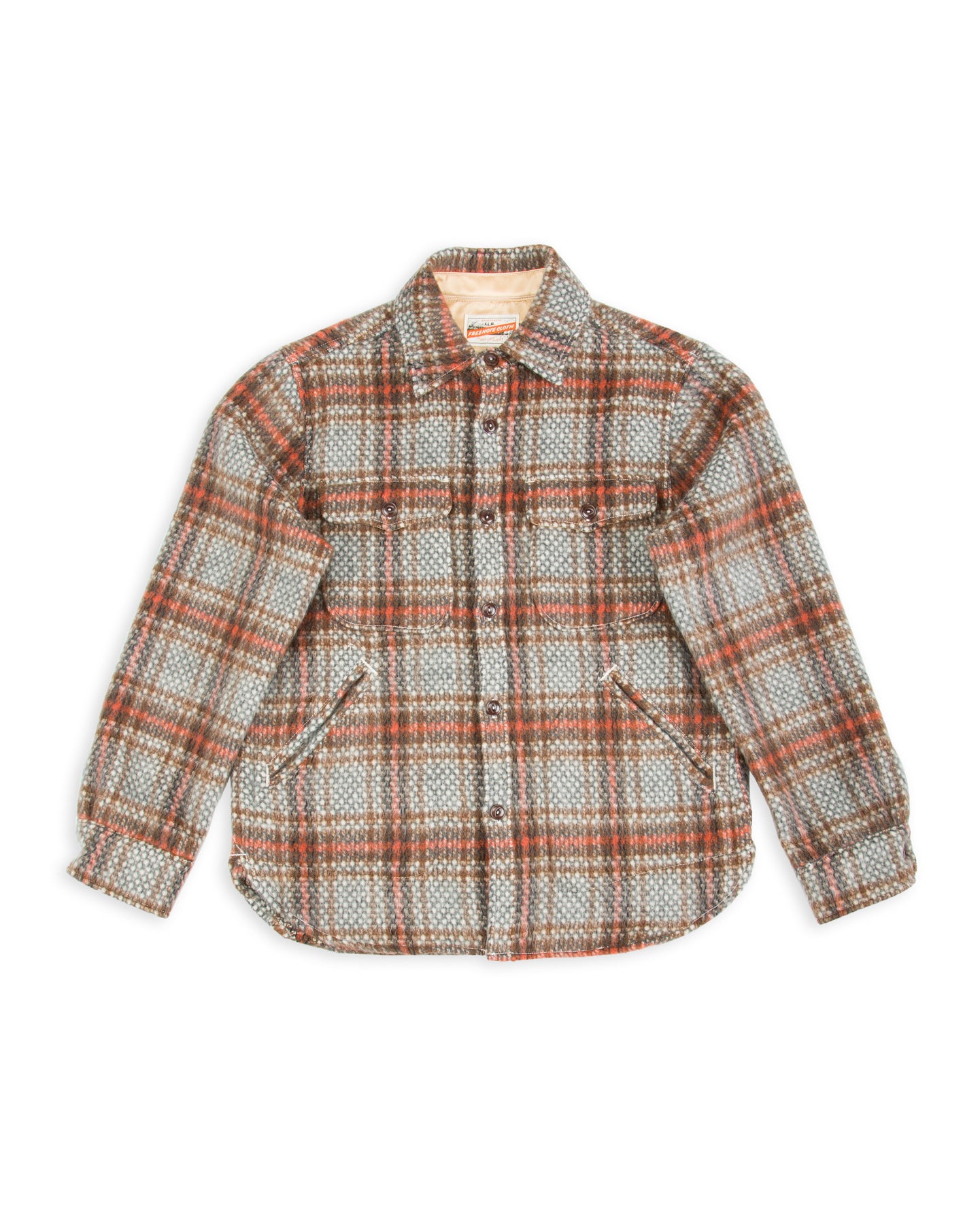 Mendon Overshirt - Hexagon Dobby Wool Plaid