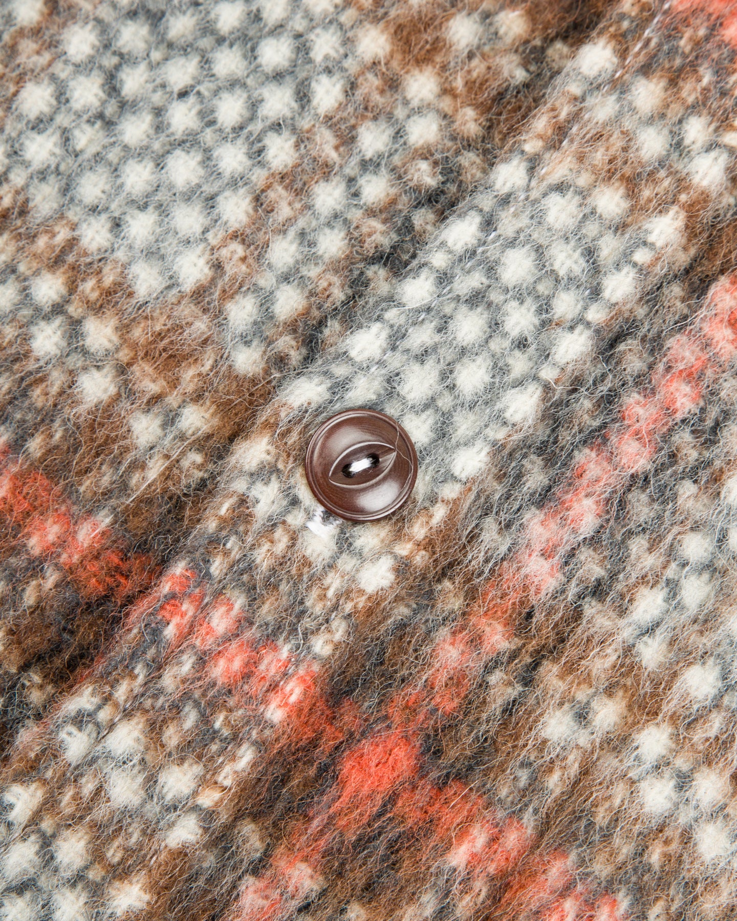 Mendon Overshirt - Hexagon Dobby Wool Plaid