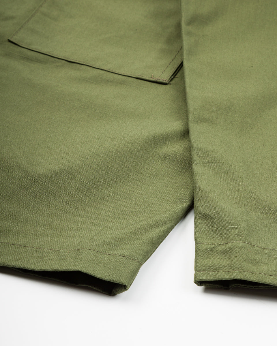 Freenote Midway CPO Shirt - Olive Ripstop - Standard & Strange