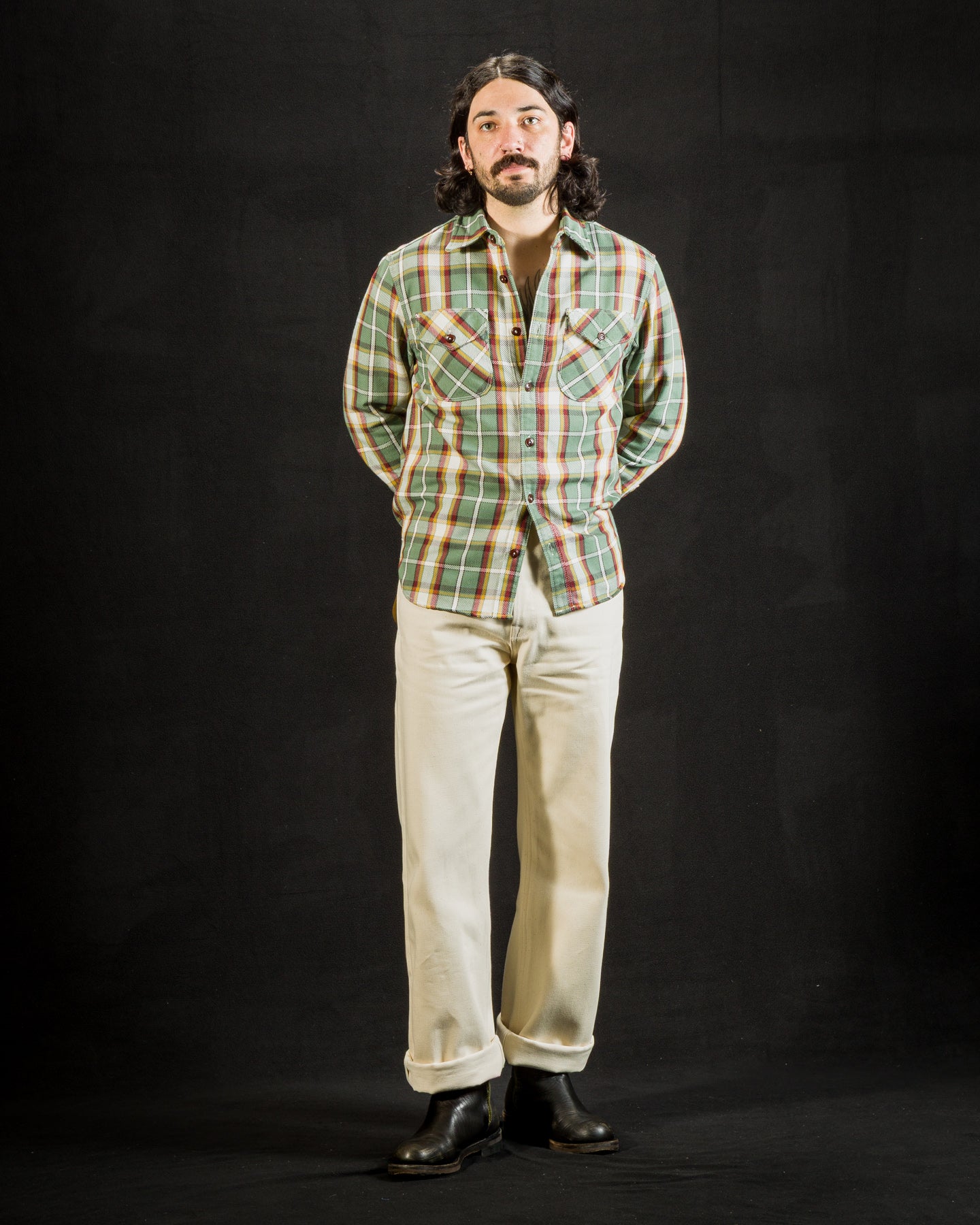 Modesto Straight Fit - 14oz Ecru Denim