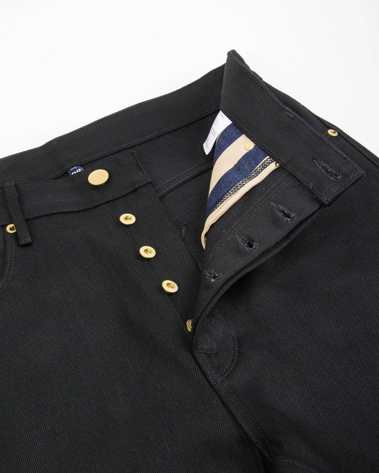 Freenote Modesto Straight Fit - 15.75oz Black/Black - Standard & Strange