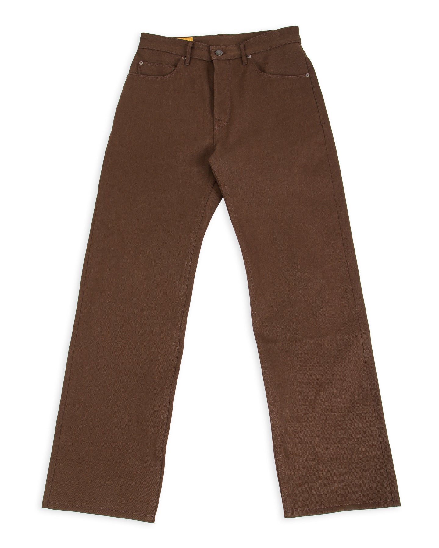 Modesto Straight Fit - 15oz Dark Brown Denim – Standard & Strange