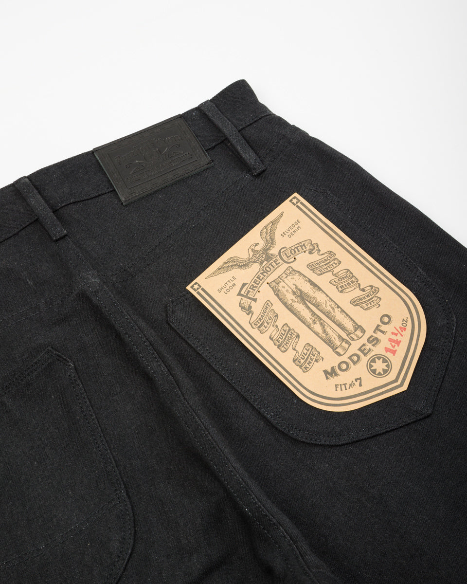 Freenote Modesto Straight Fit - 14.25oz Black/Gray - Standard & Strange