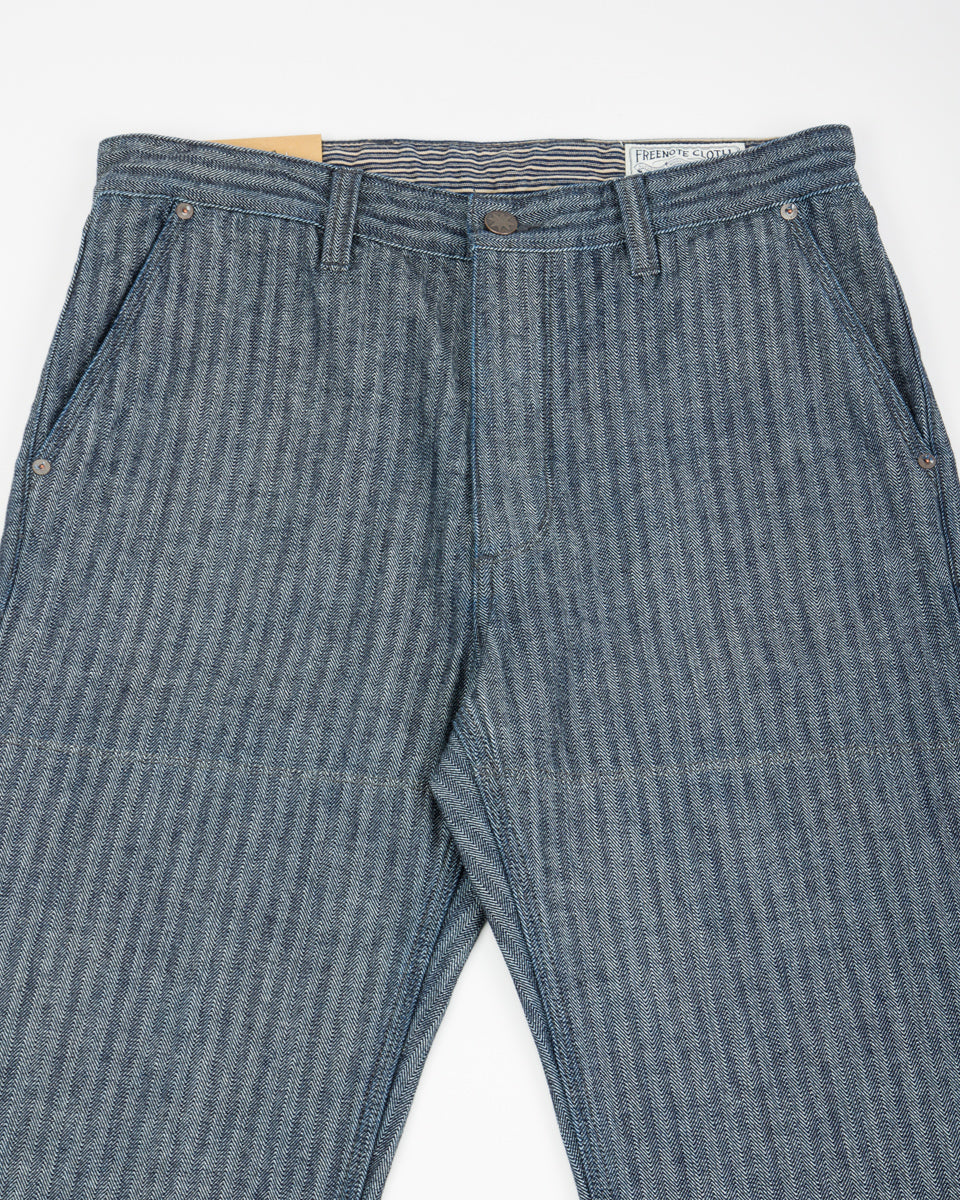 Freenote Ortega Pant - 13oz Grey Herringbone - Standard & Strange