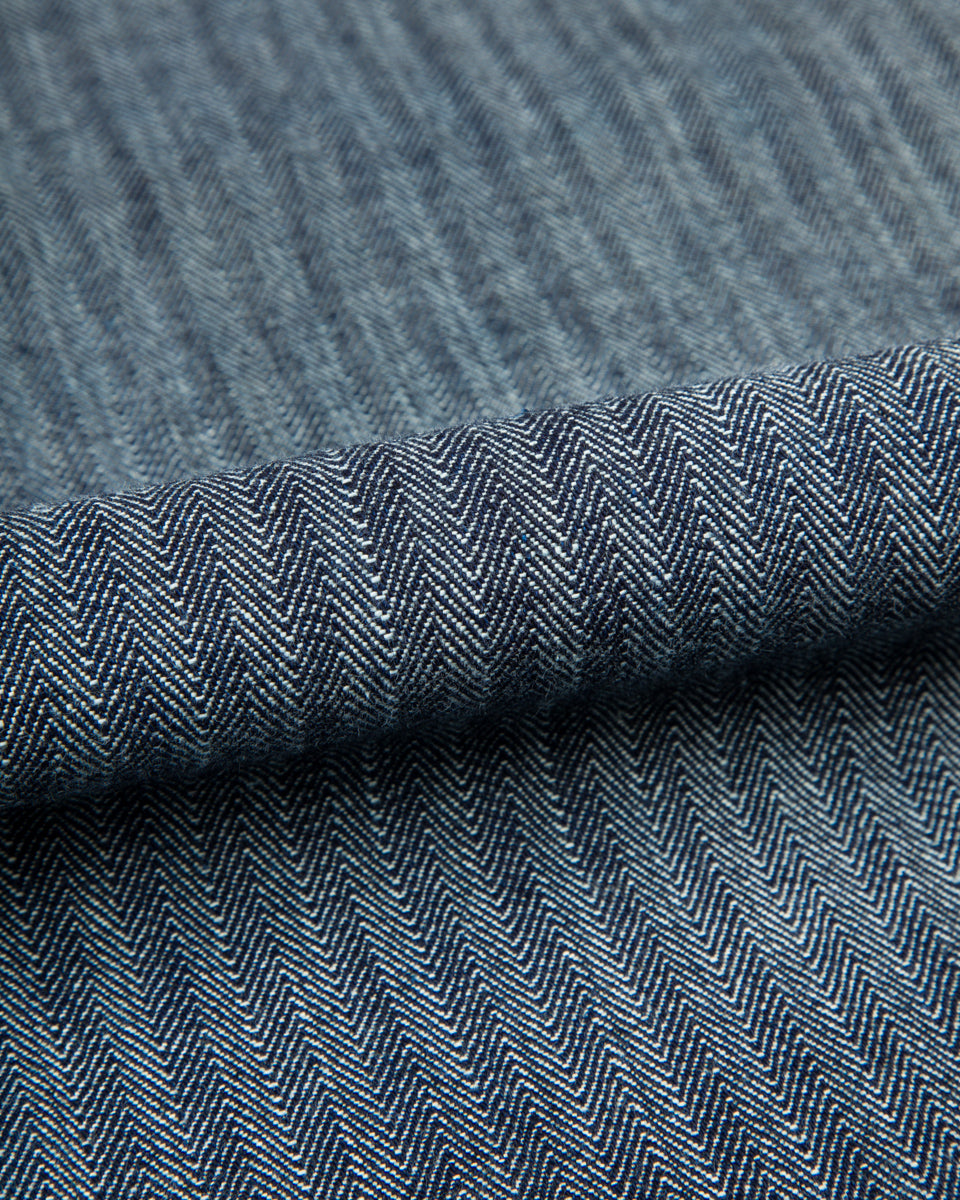 Freenote Ortega Pant - 13oz Grey Herringbone - Standard & Strange