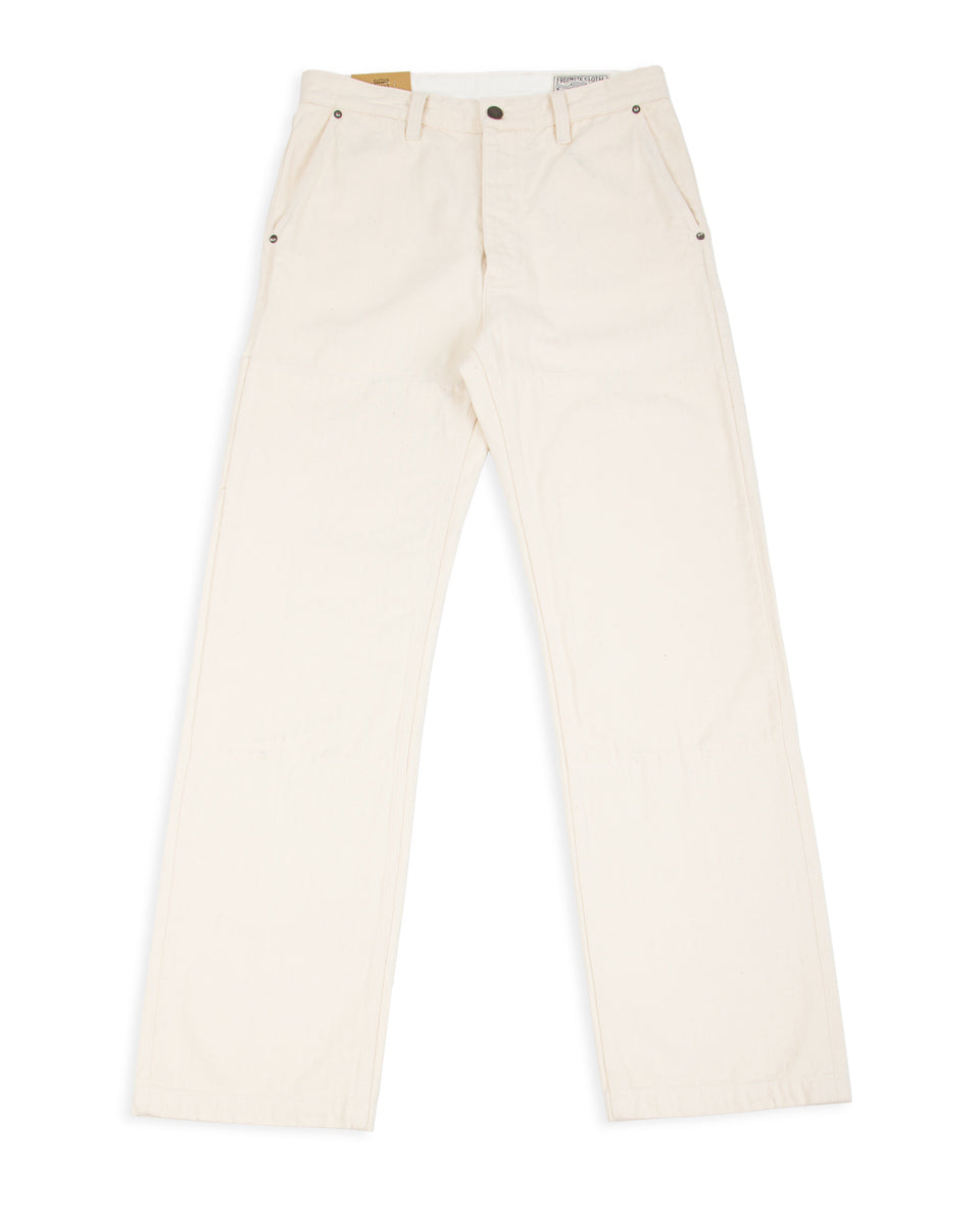 Ortega Pant - 13oz Natural Herringbone – Standard & Strange